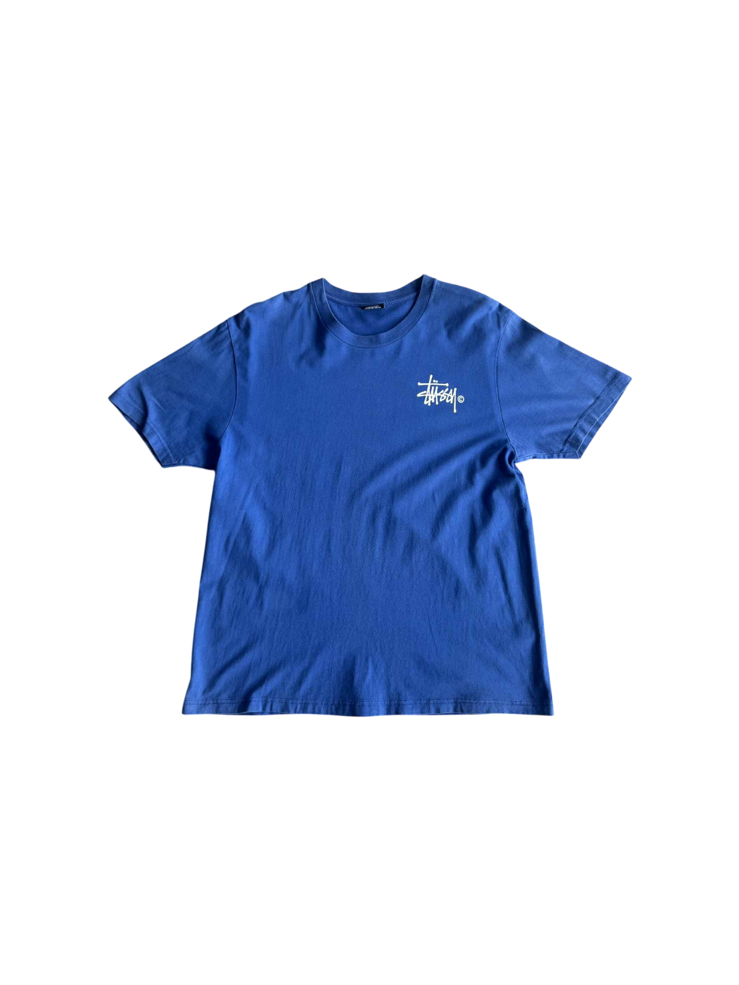 Stussy Big Logo Blue Tee