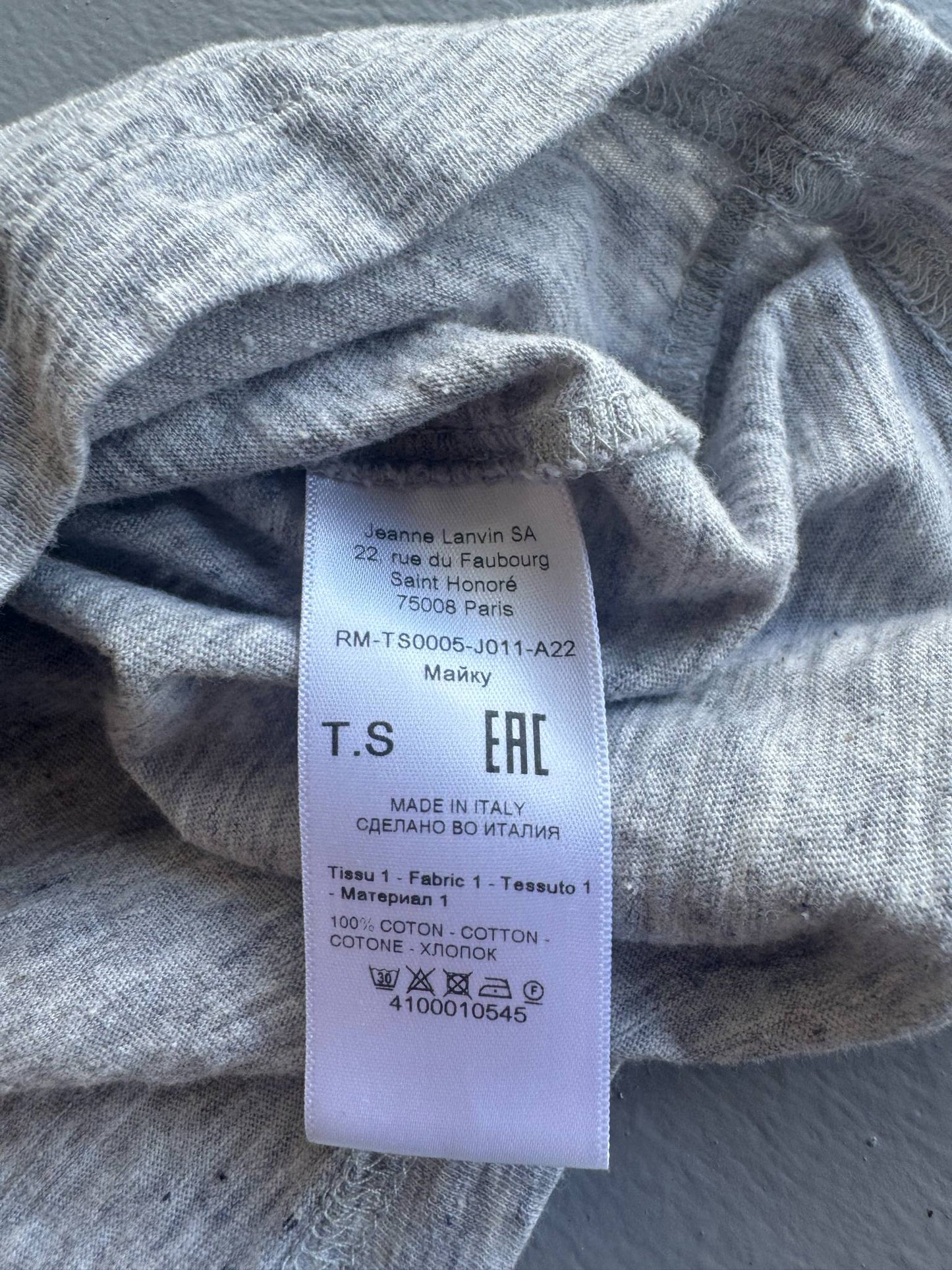 Lanvin Spellout Tee
