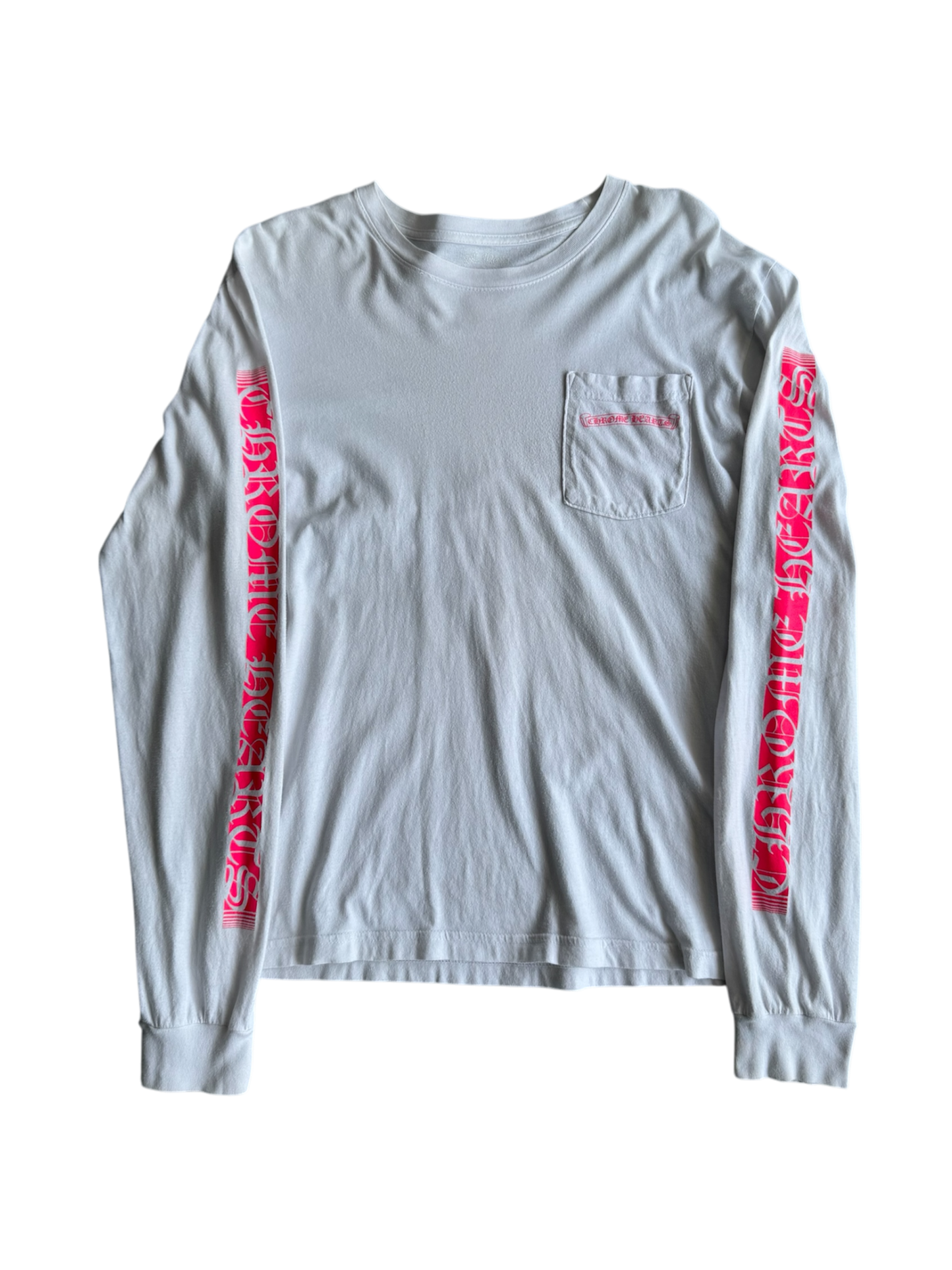 Chrome Hearts Pink Script Longsleeves