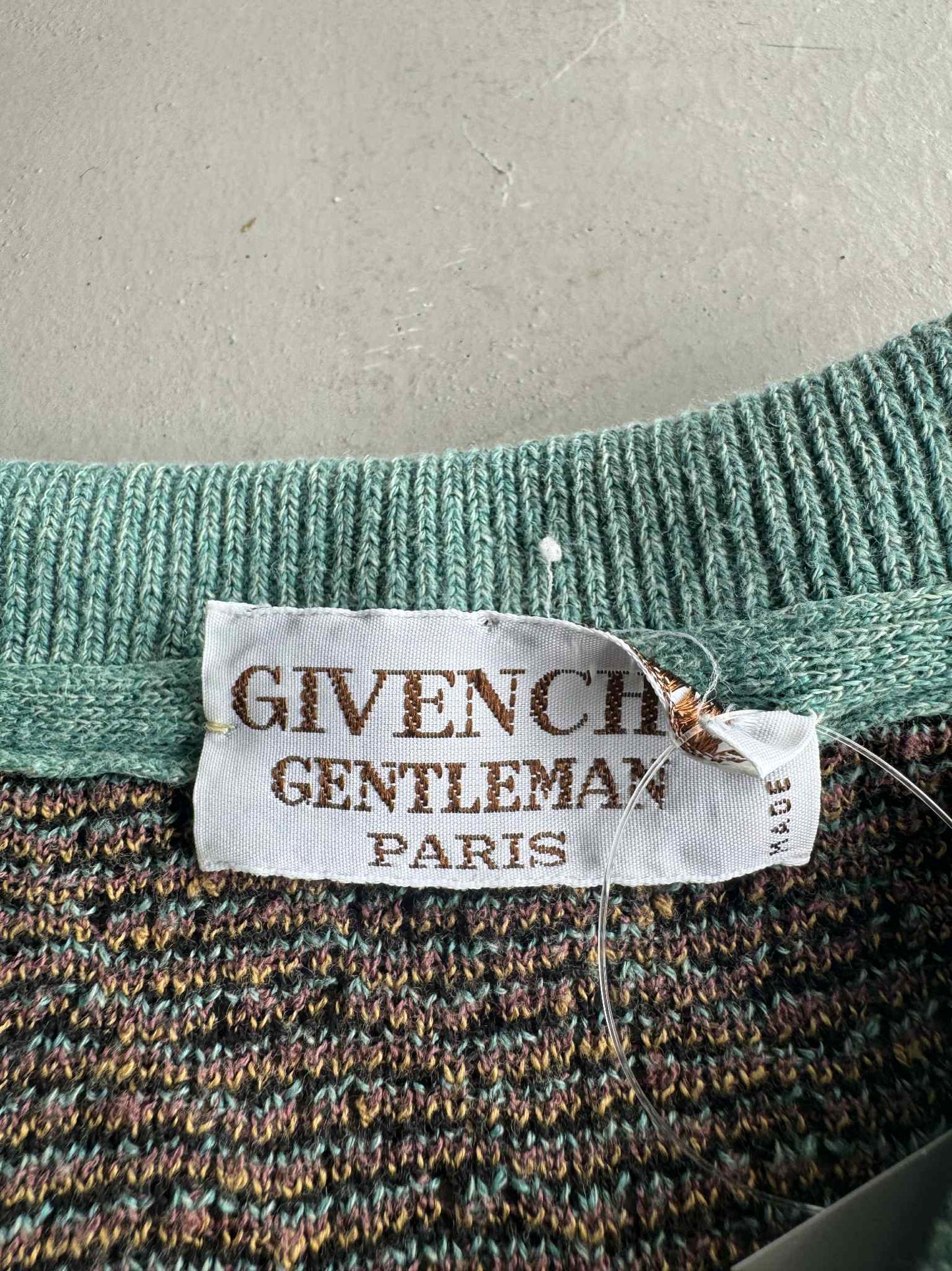 Givenchy Gentleman Paris knit Polo Shirt
