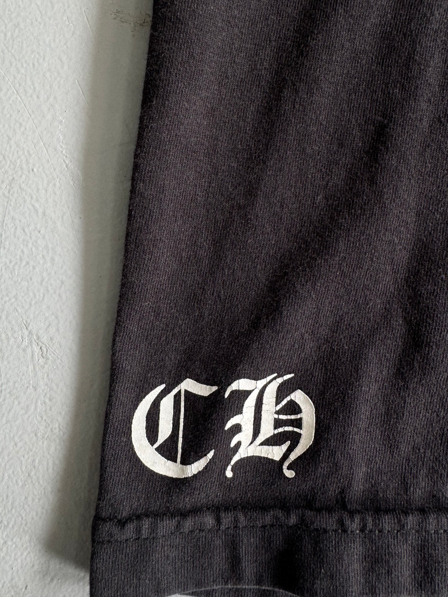 Vintage Chrome Hearts Neck Star Logo Tee