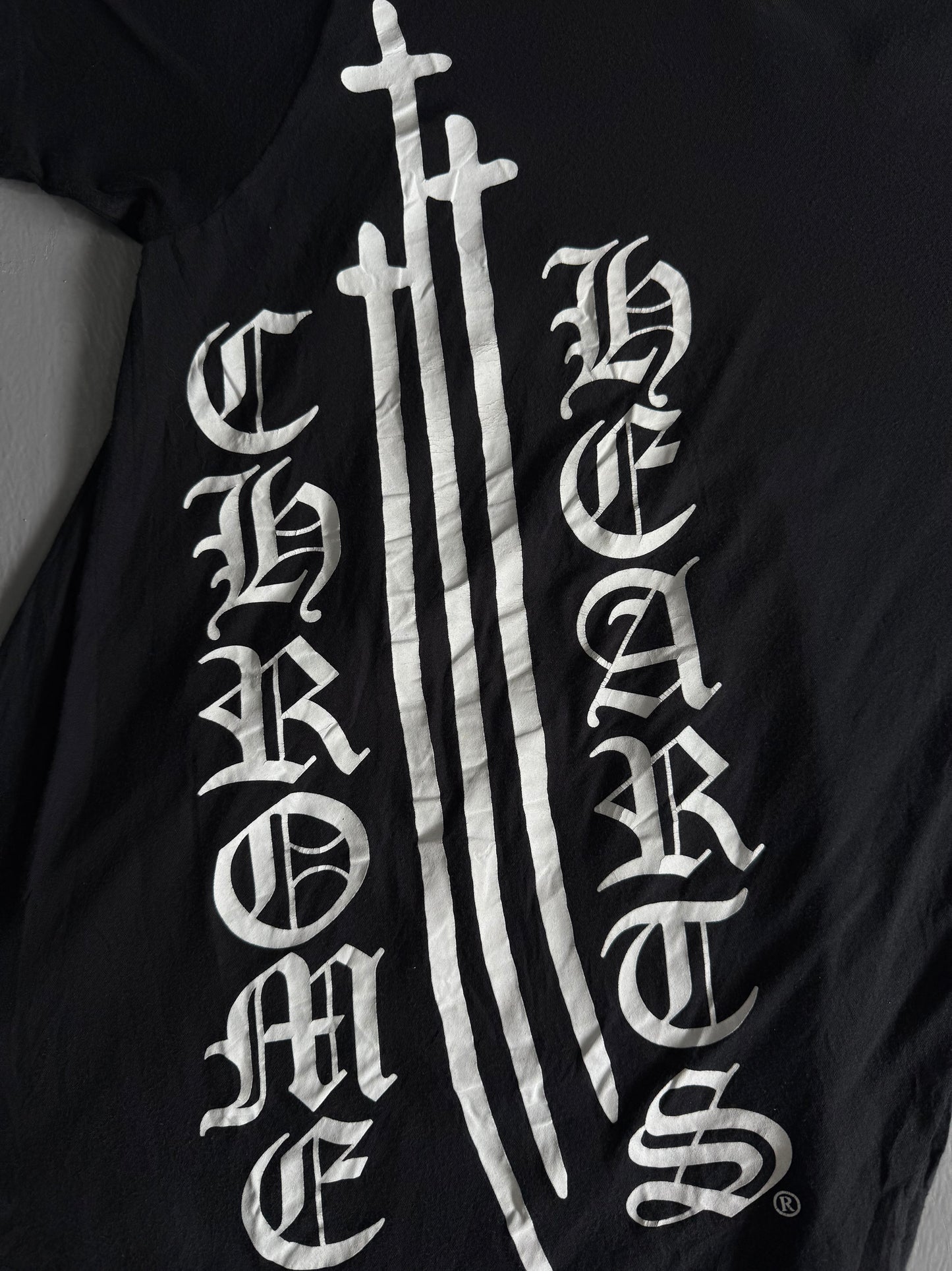 Chrome Hearts Triple Sword Logo Tee
