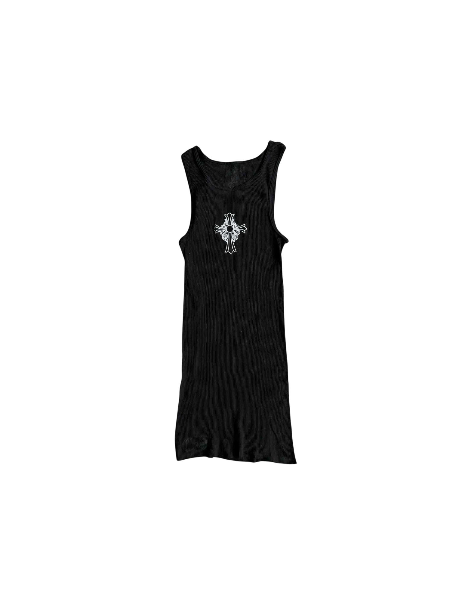 chrome heart tank dress Womens Chrome Hearts Cross Logo Tank Dress – Beyond Archives