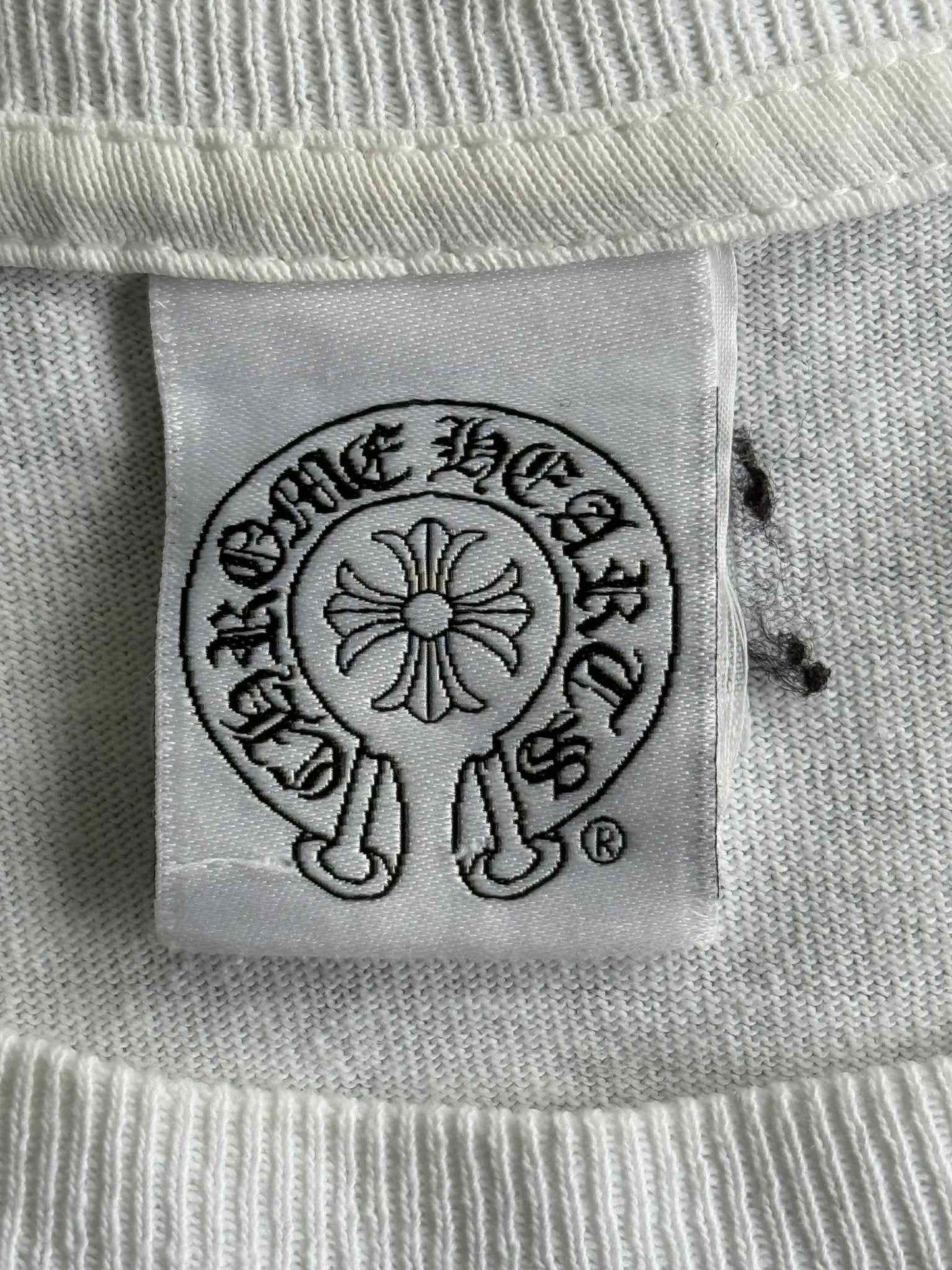 Vintage Chrome Hearts Floral Horseshoe Tee