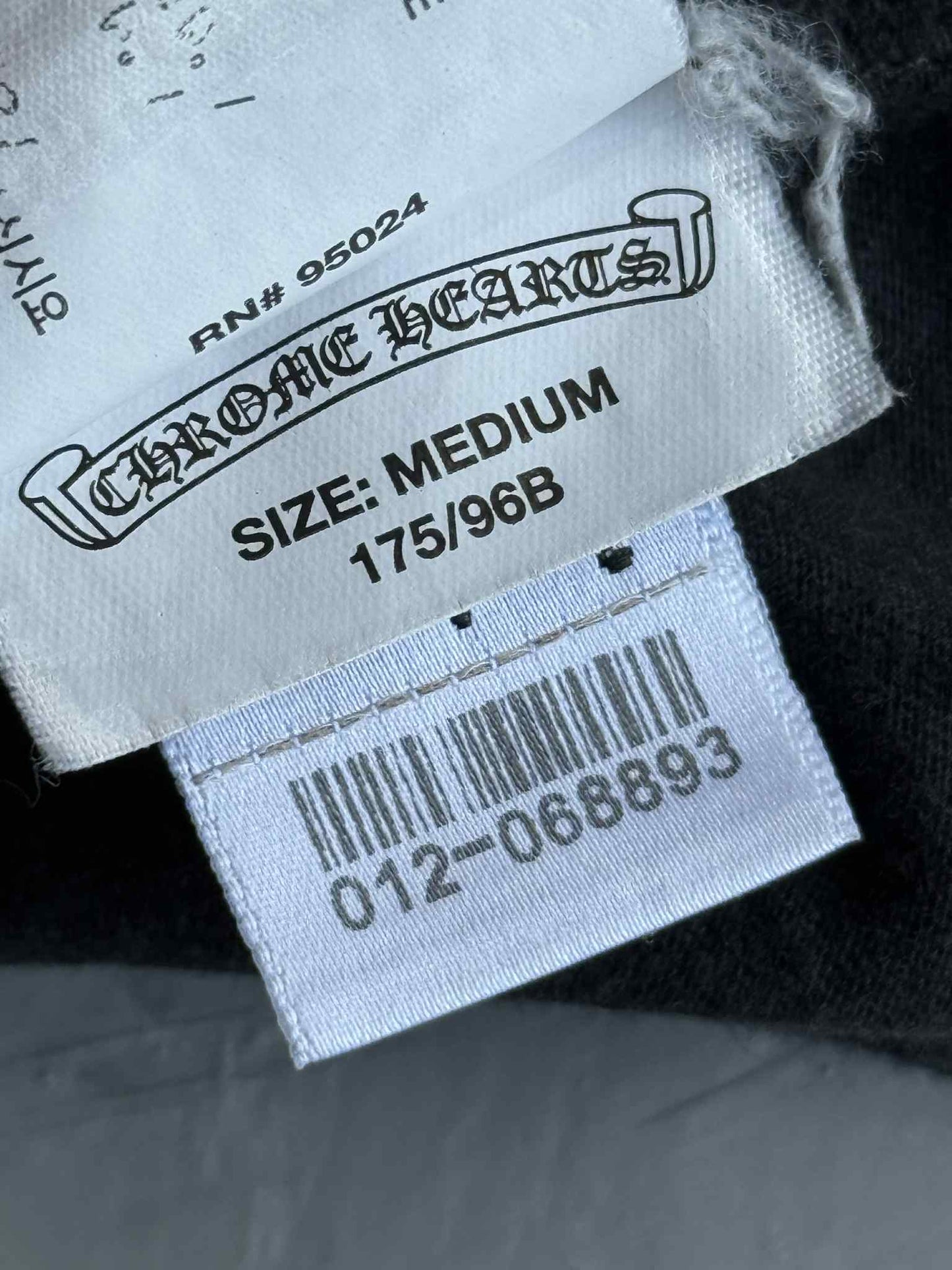 Chrome Hearts Cemetery Spine Tee