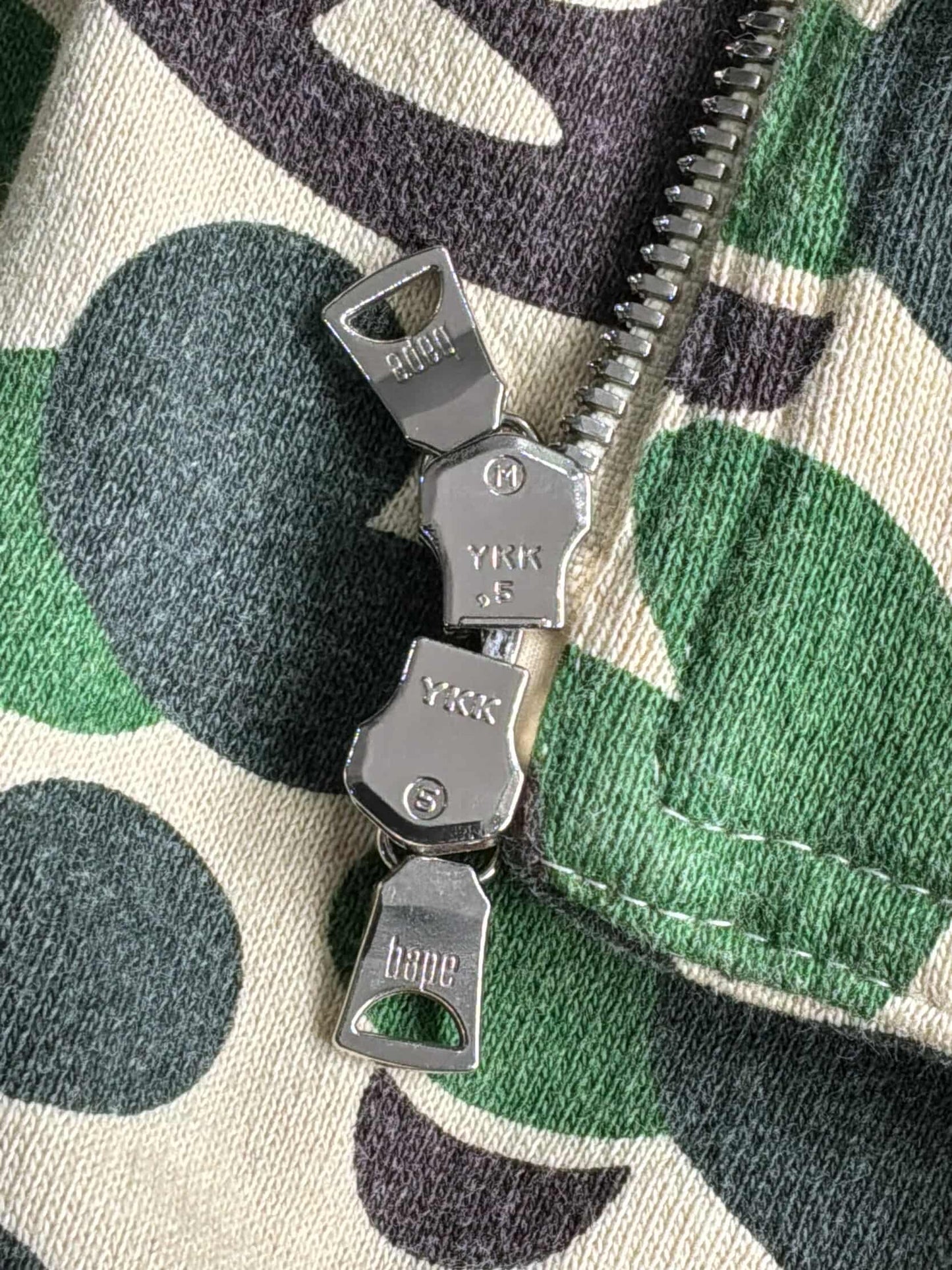 Bape Og Milo Camouflage Bomber Jacket