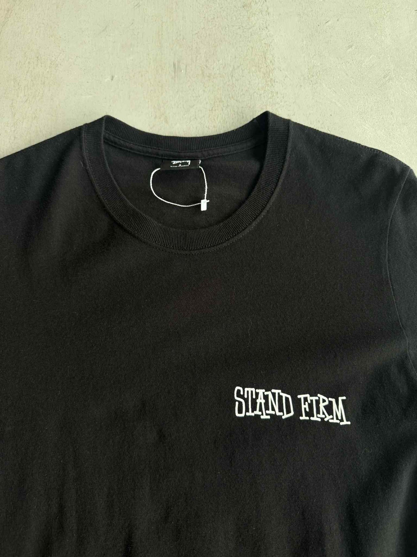 Stussy Stand Firm Black Shirt