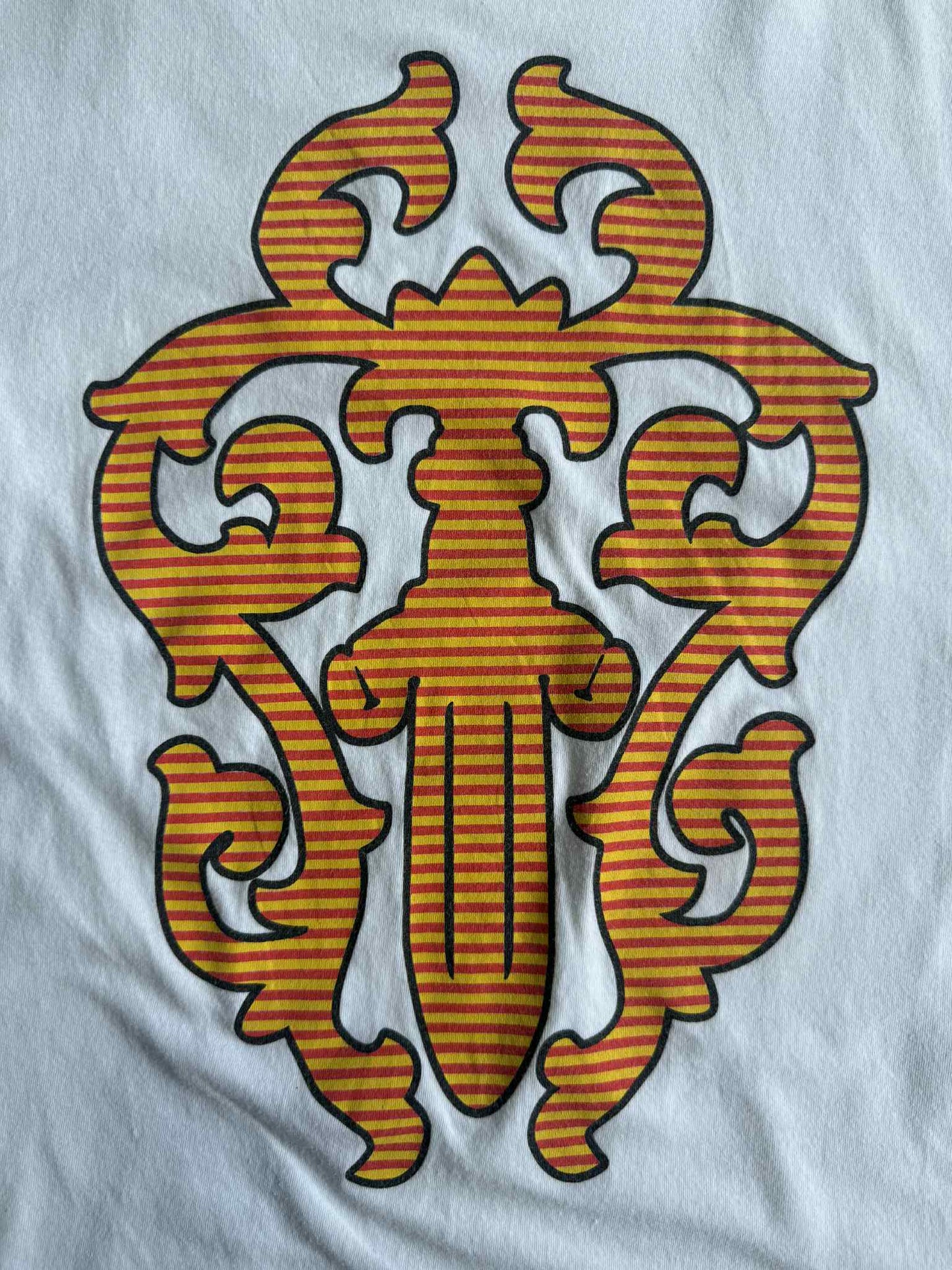 Chrome Hearts Orange Dagger Tee