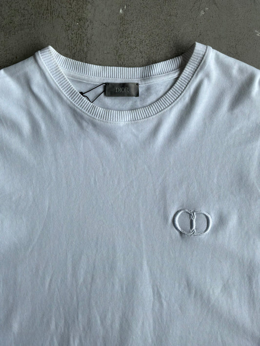 Dior Icon Logo White Tee