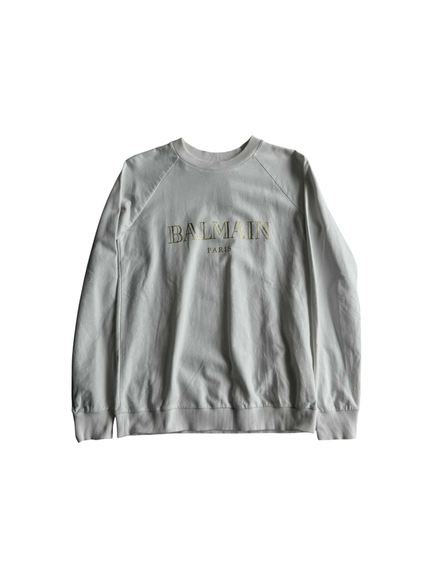 Balmain Logo Print Sweatshirt