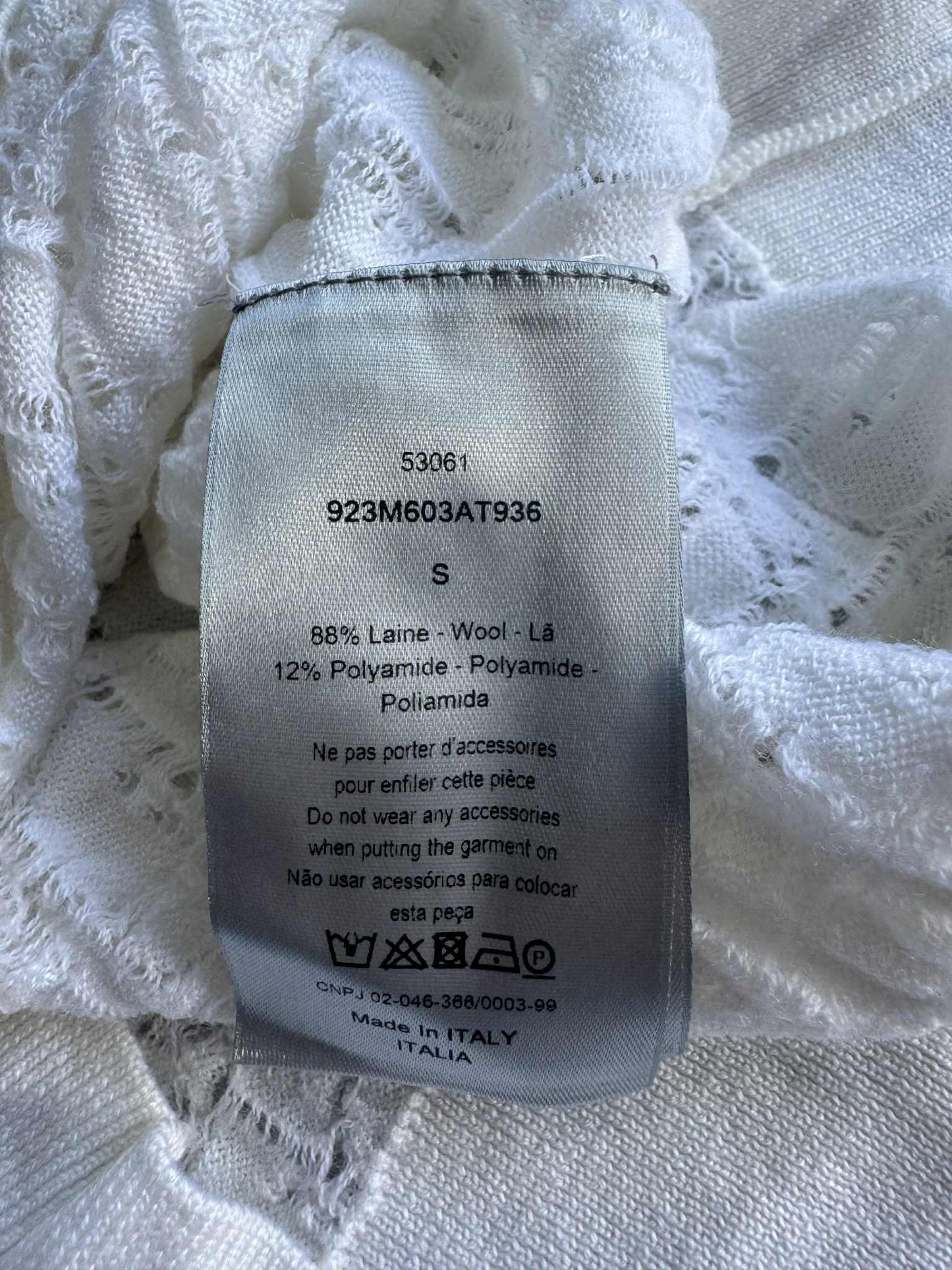 Womens Dior Oblique White Shirt