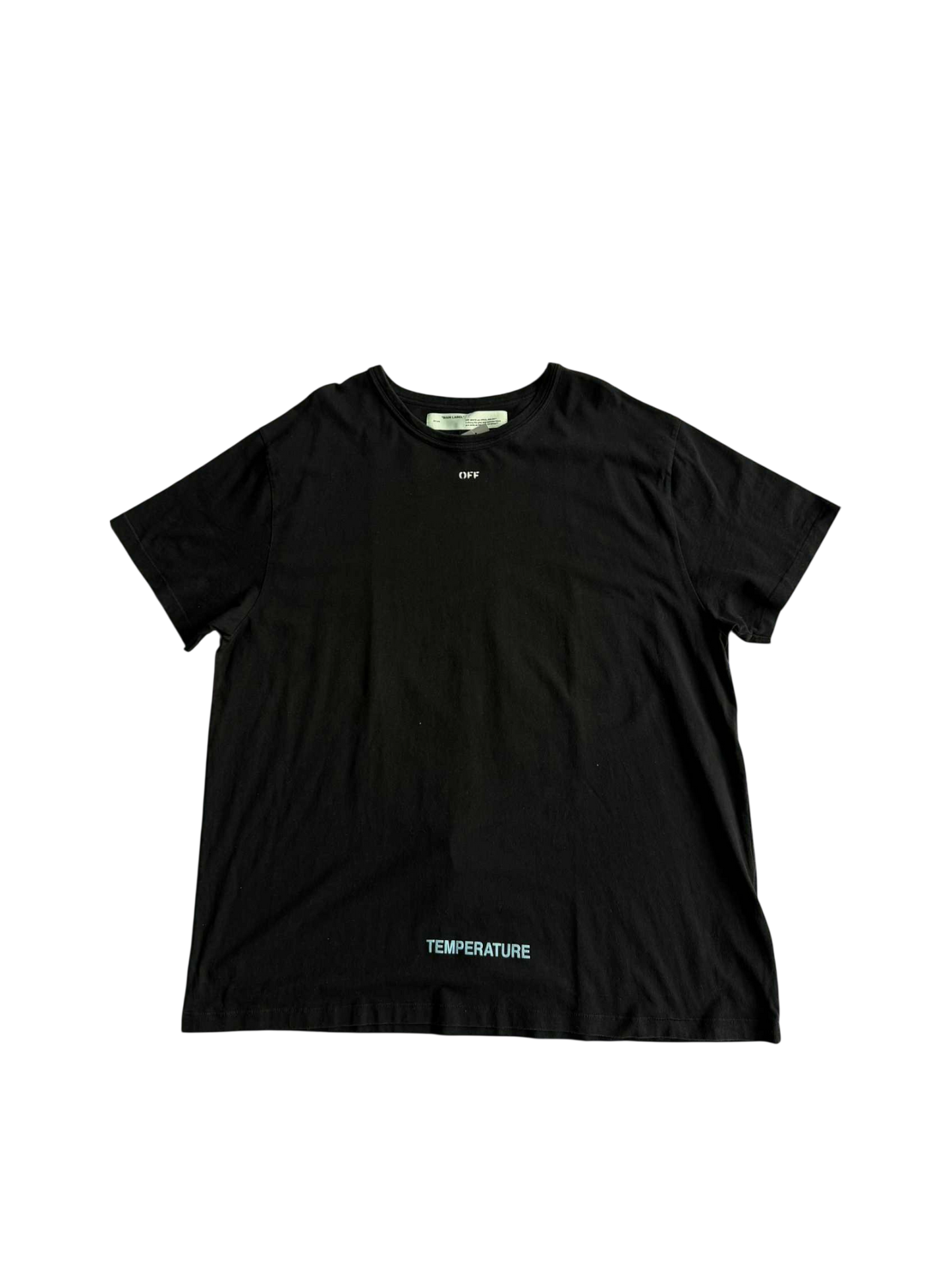 Off White Temperature T shirt