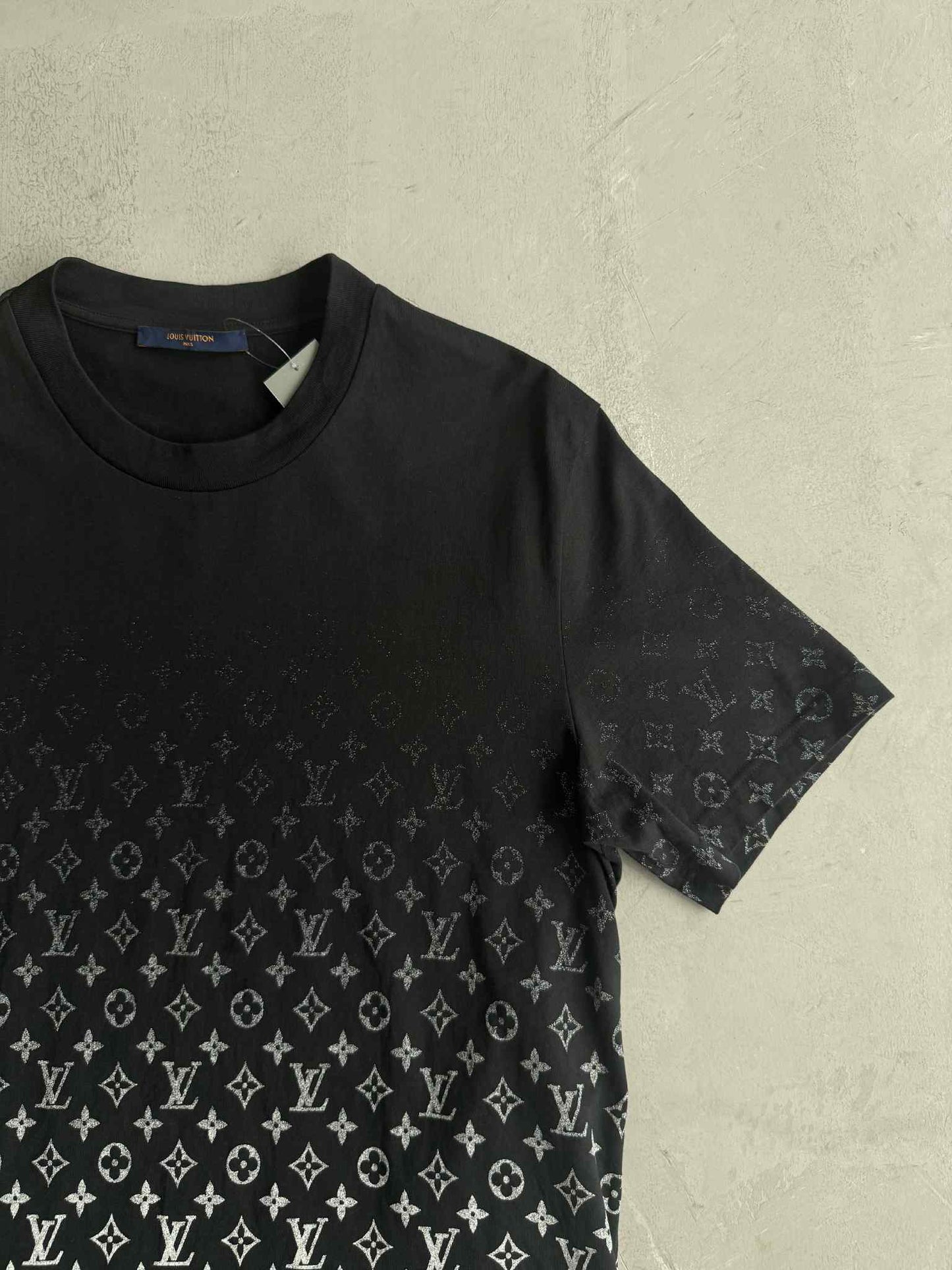 Louis Vuitton Gradient Monogram Black Shirt