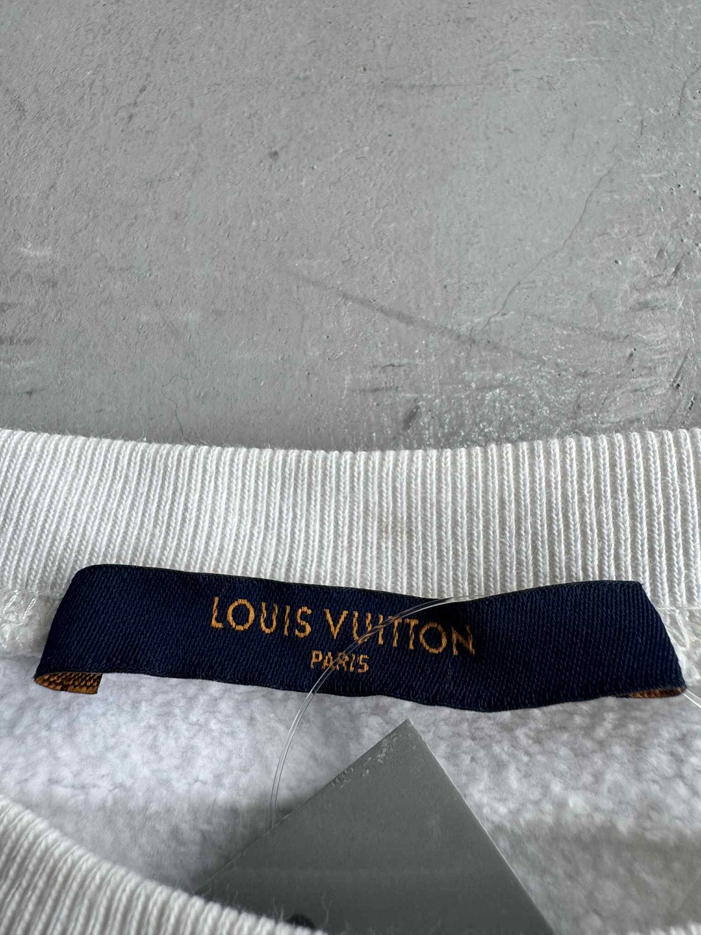 Louis Vuitton Plain White Crewneck
