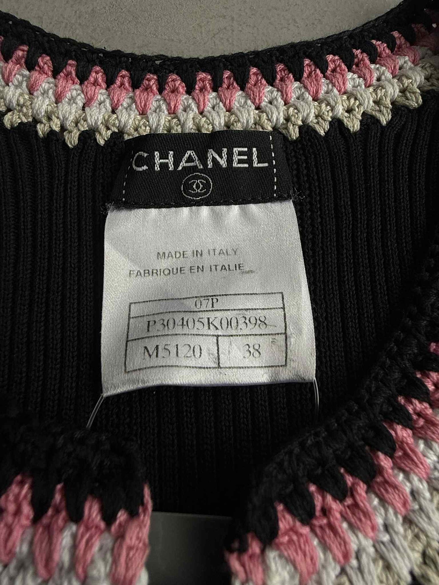Chanel Vintage Sleeveless Shirt