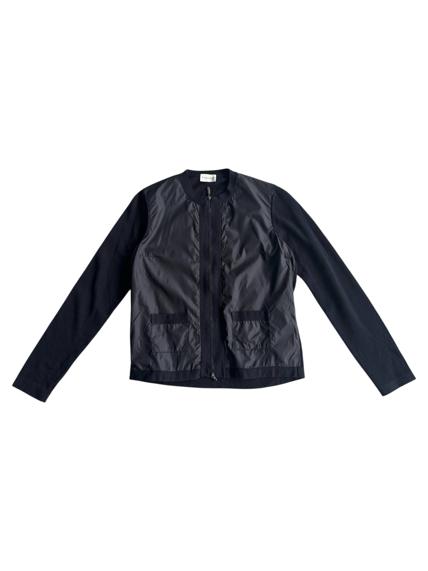 Moncler Womens Nylon Bomber Jacket