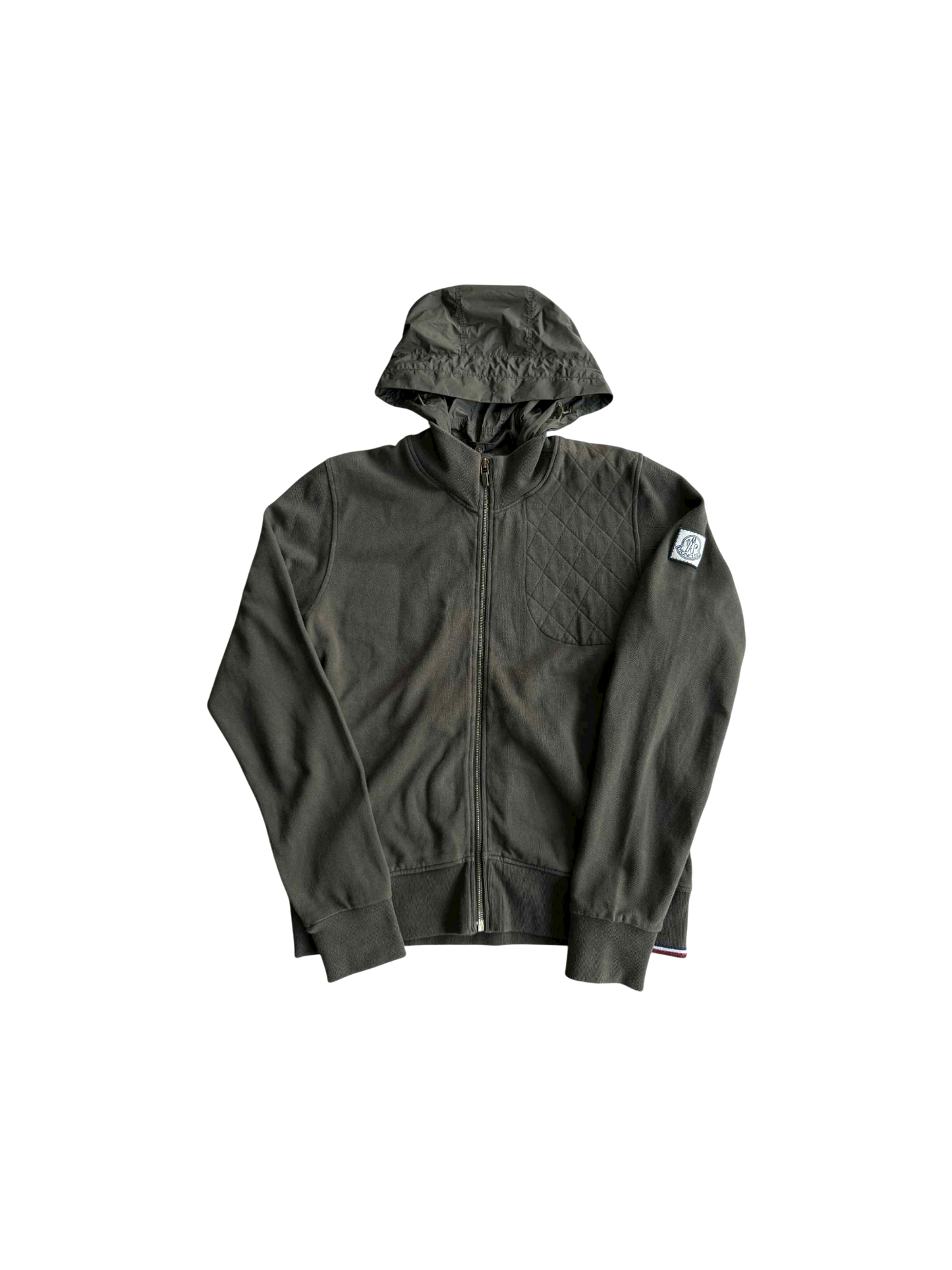 Moncler Zip Up Detachable Hoodie
