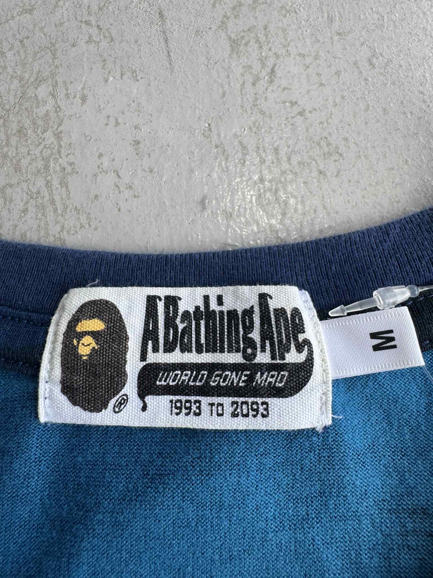 Bape Soldier Blue Camou Tee