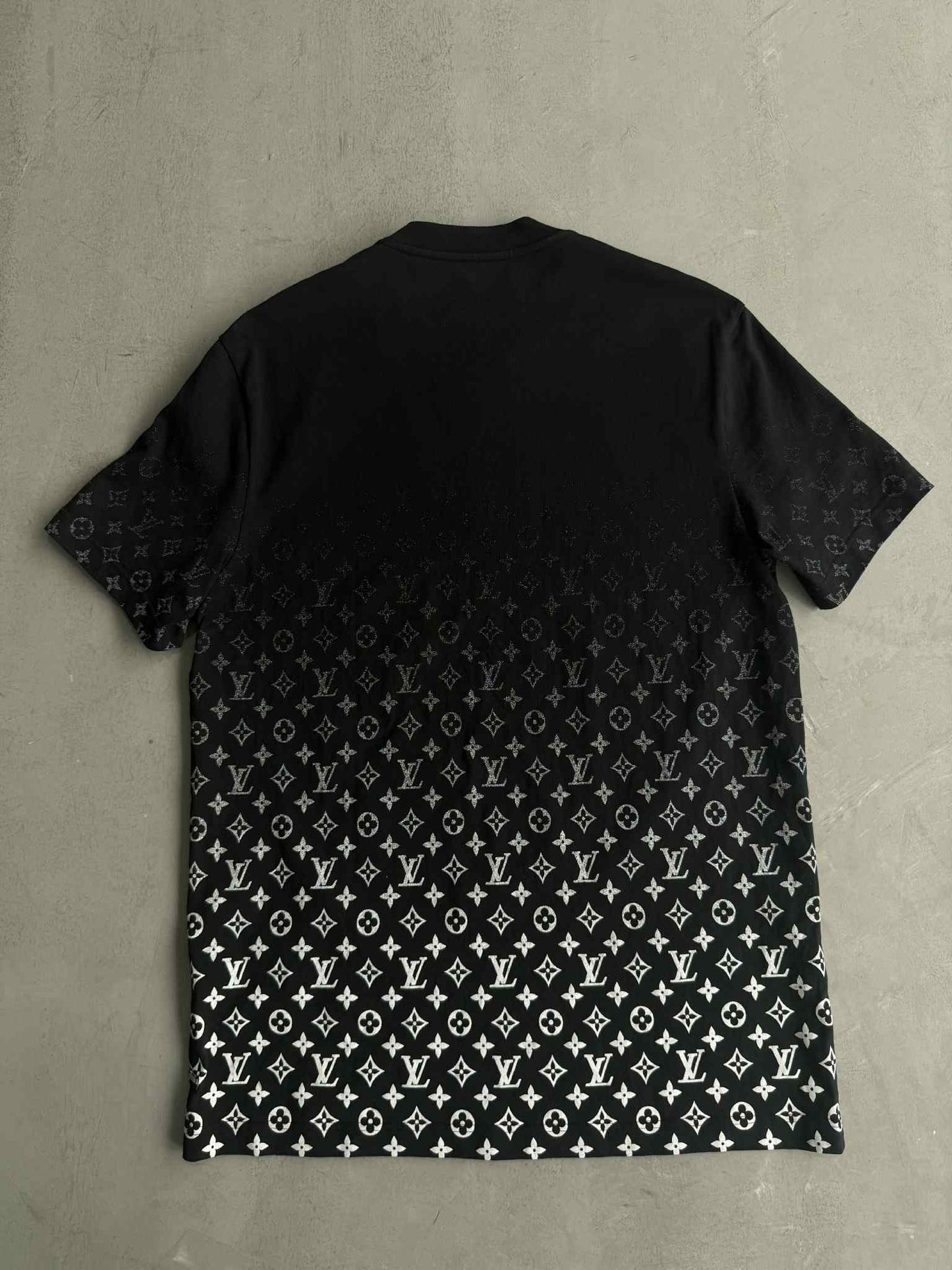 Louis Vuitton Gradient Monogram Black Shirt