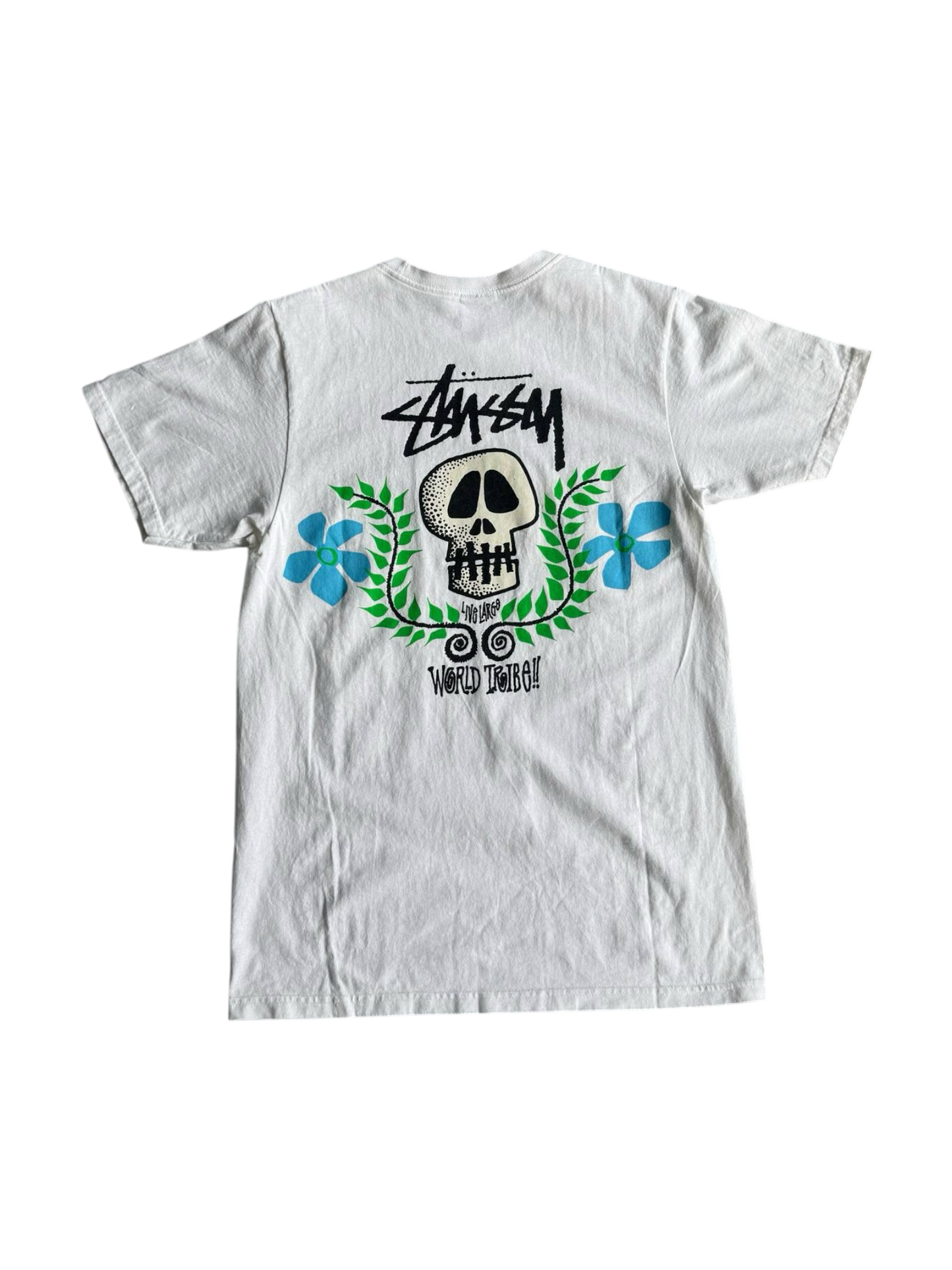 Stussy Skull Floral Tee