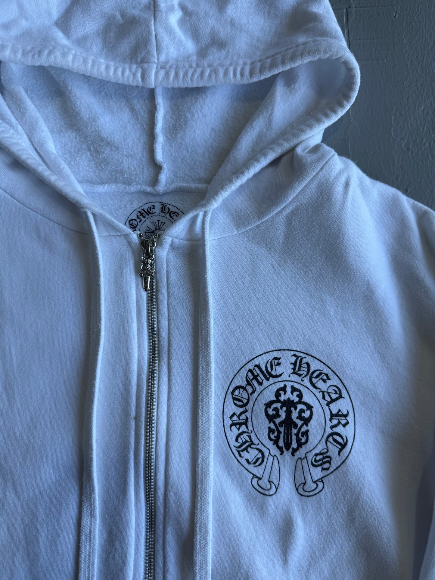 Chrome Hearts Triple Cross Flag Zip Hoodie