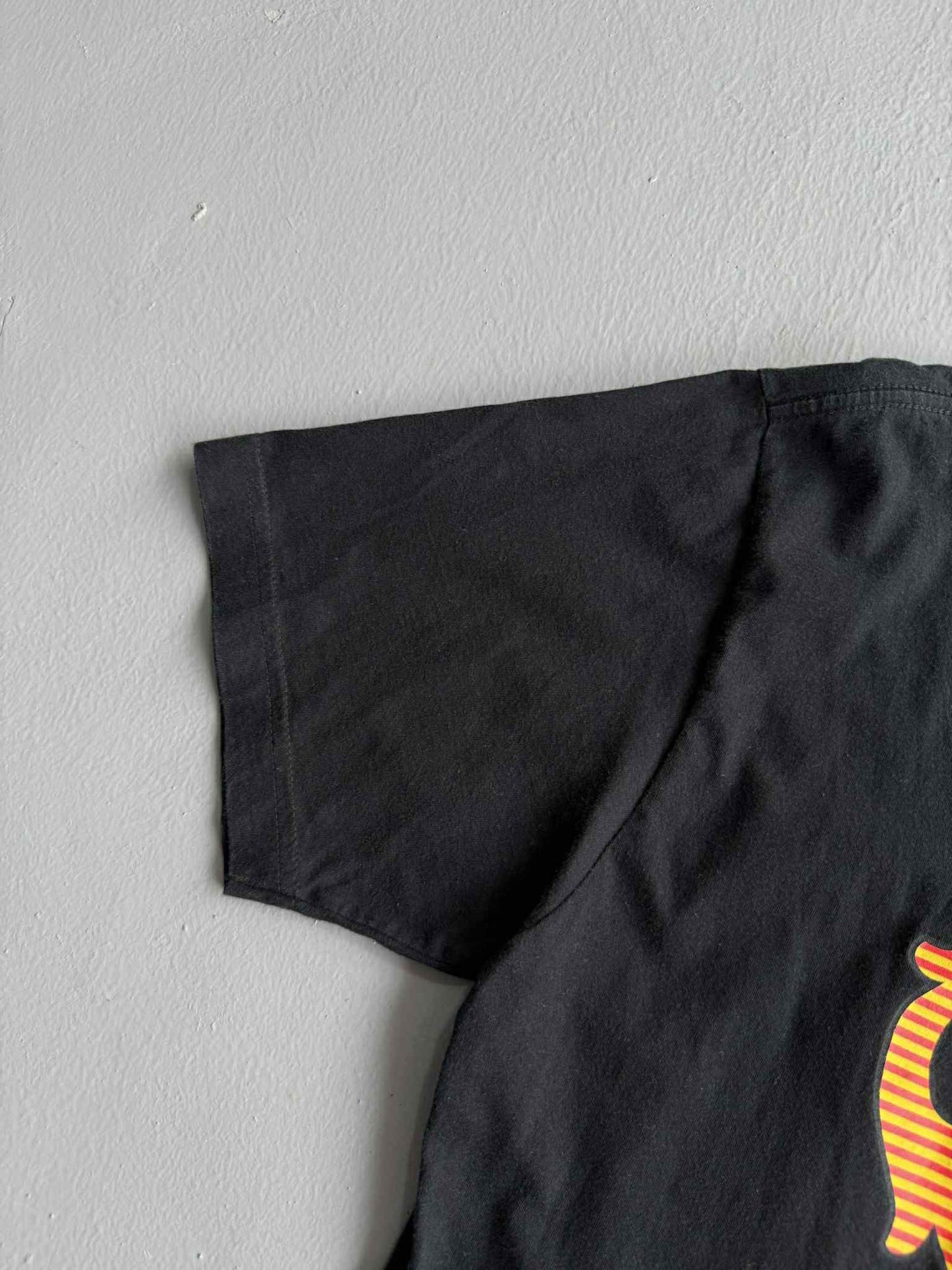 Chrome Hearts Orange Stripes Logo Tee