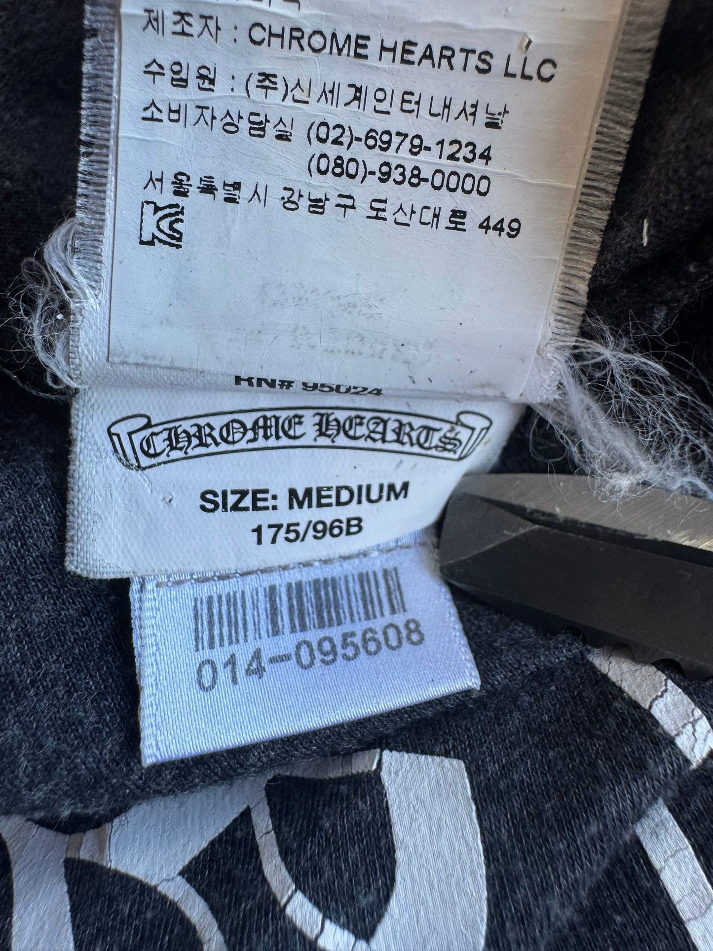 Chrome Hearts Henley ‘Triple Cross’ Longsleeves