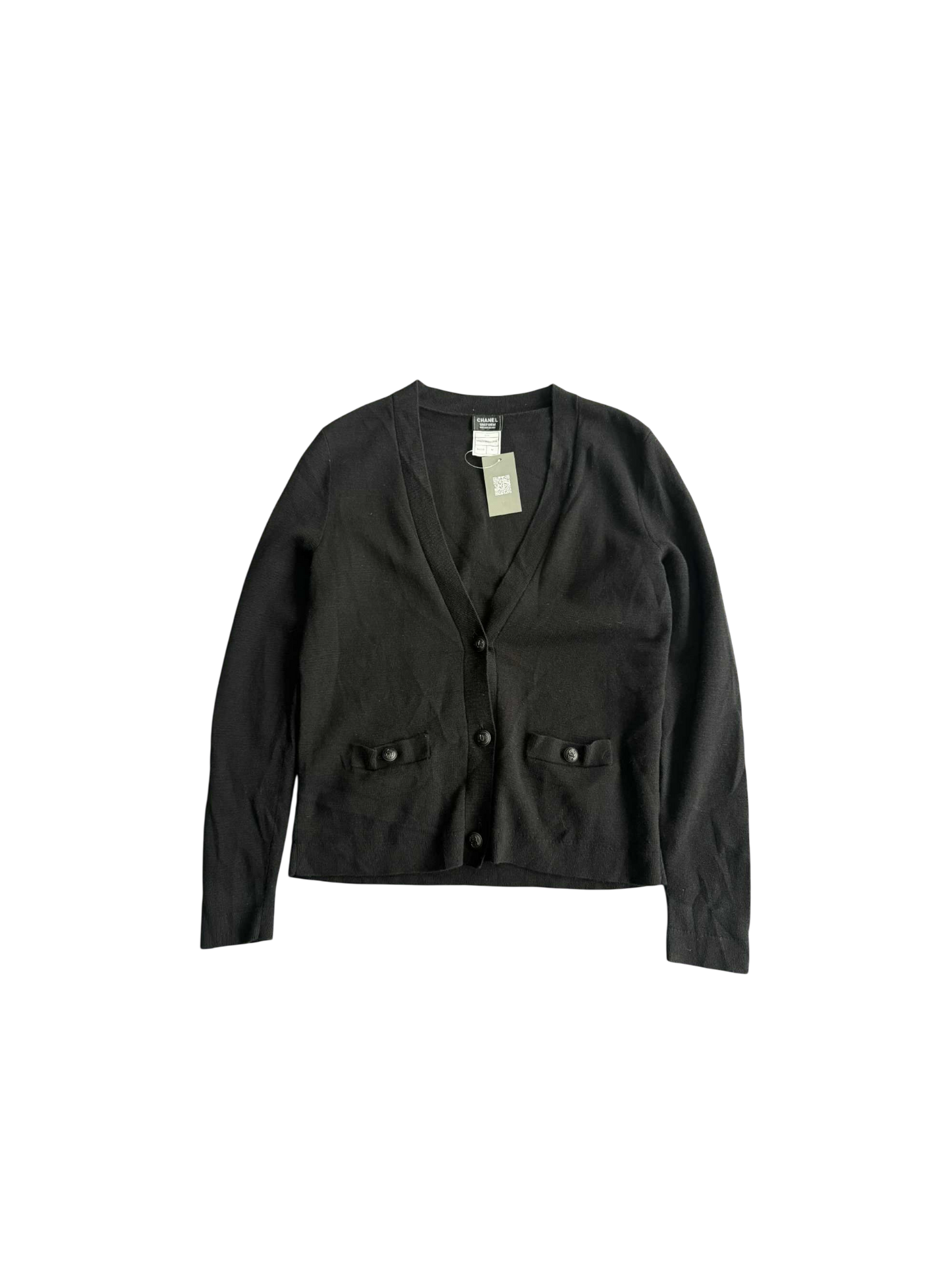 Chanel Uniform Black Cardigan