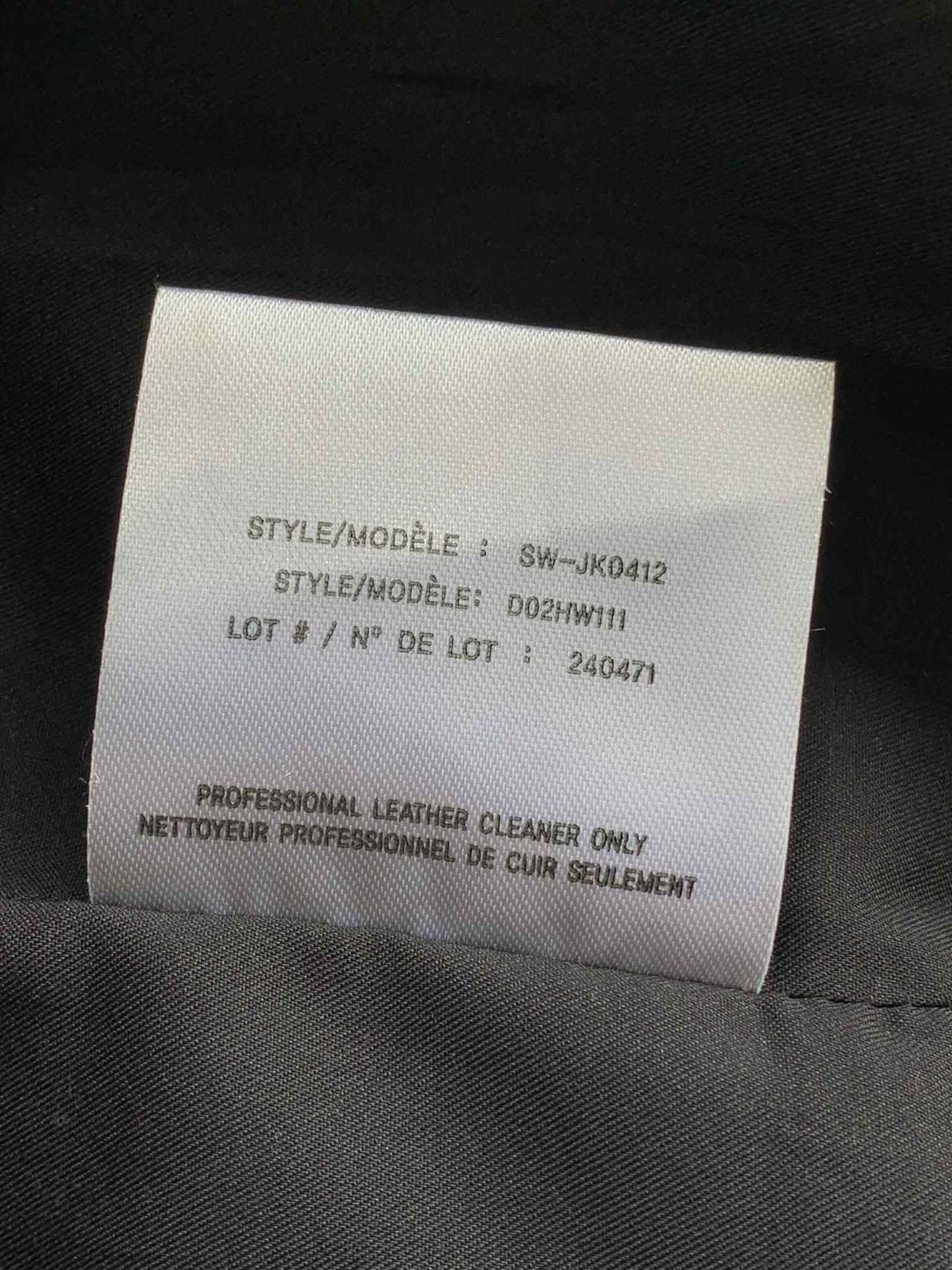 Helmut Lang Leather Jacket