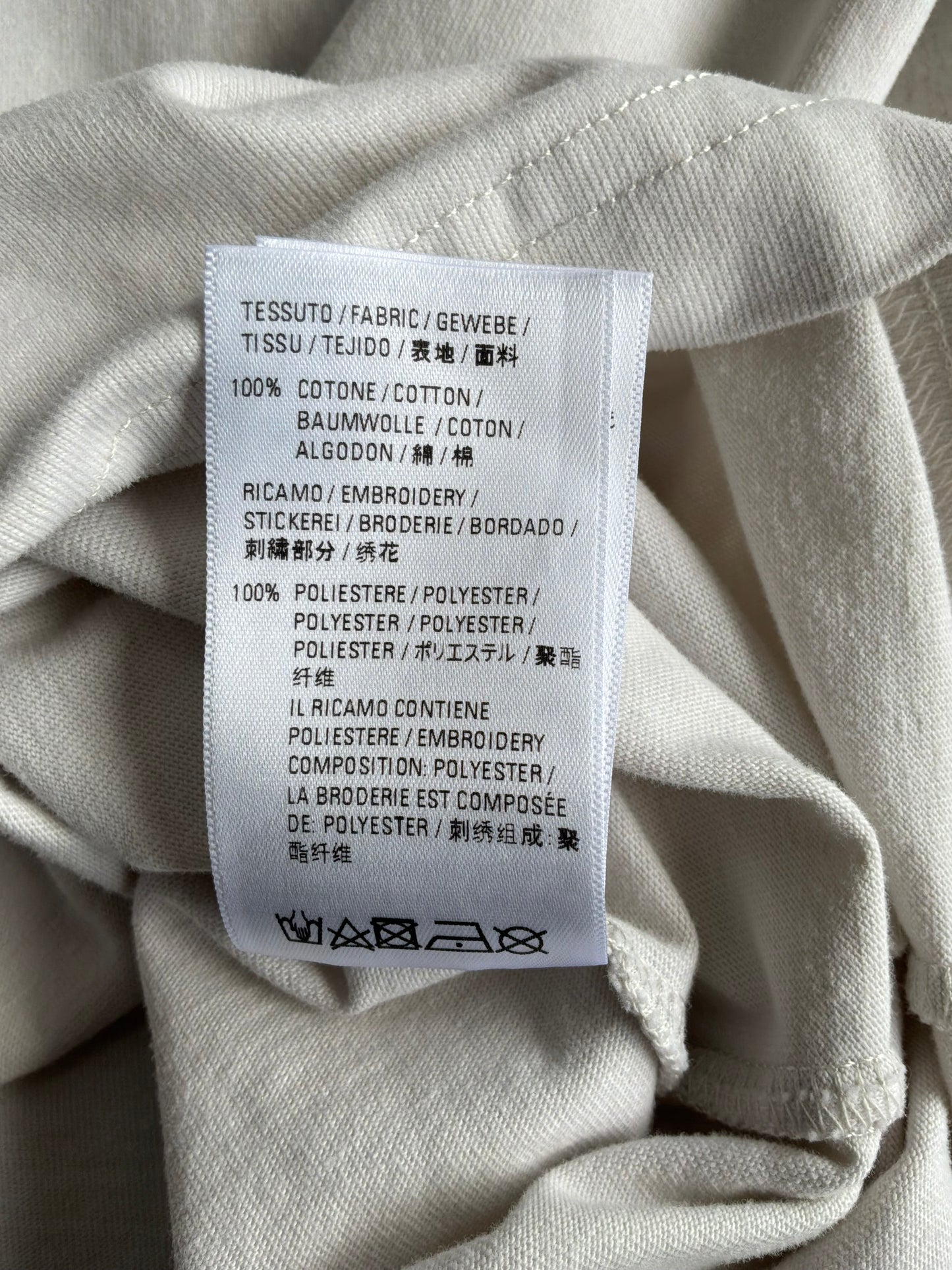 Balenciaga Political Campaign Embroidered Tee