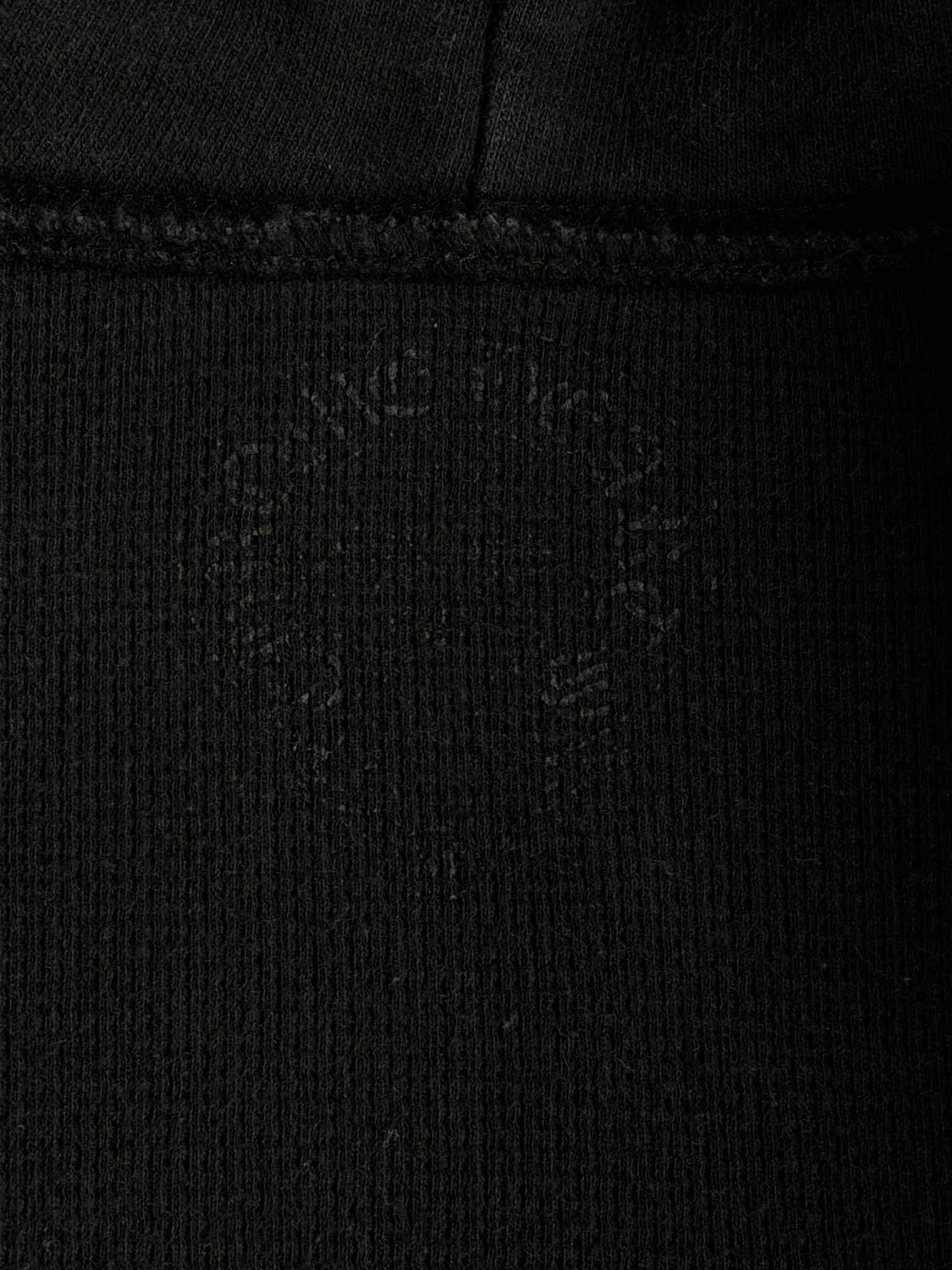 Chrome Hearts Horseshoe Script Thermal Zip Hoodie