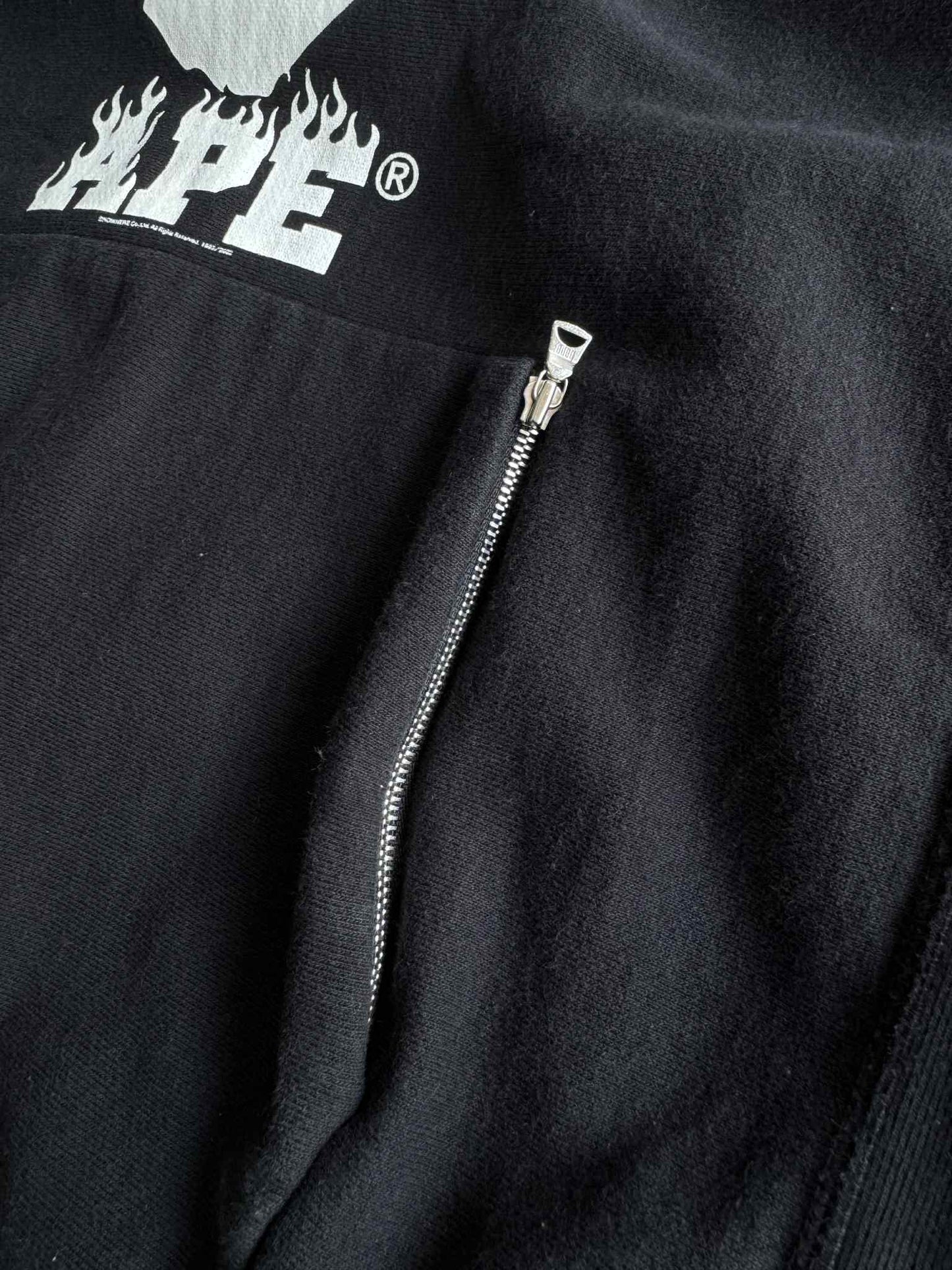 Bape Fire College Hoodie