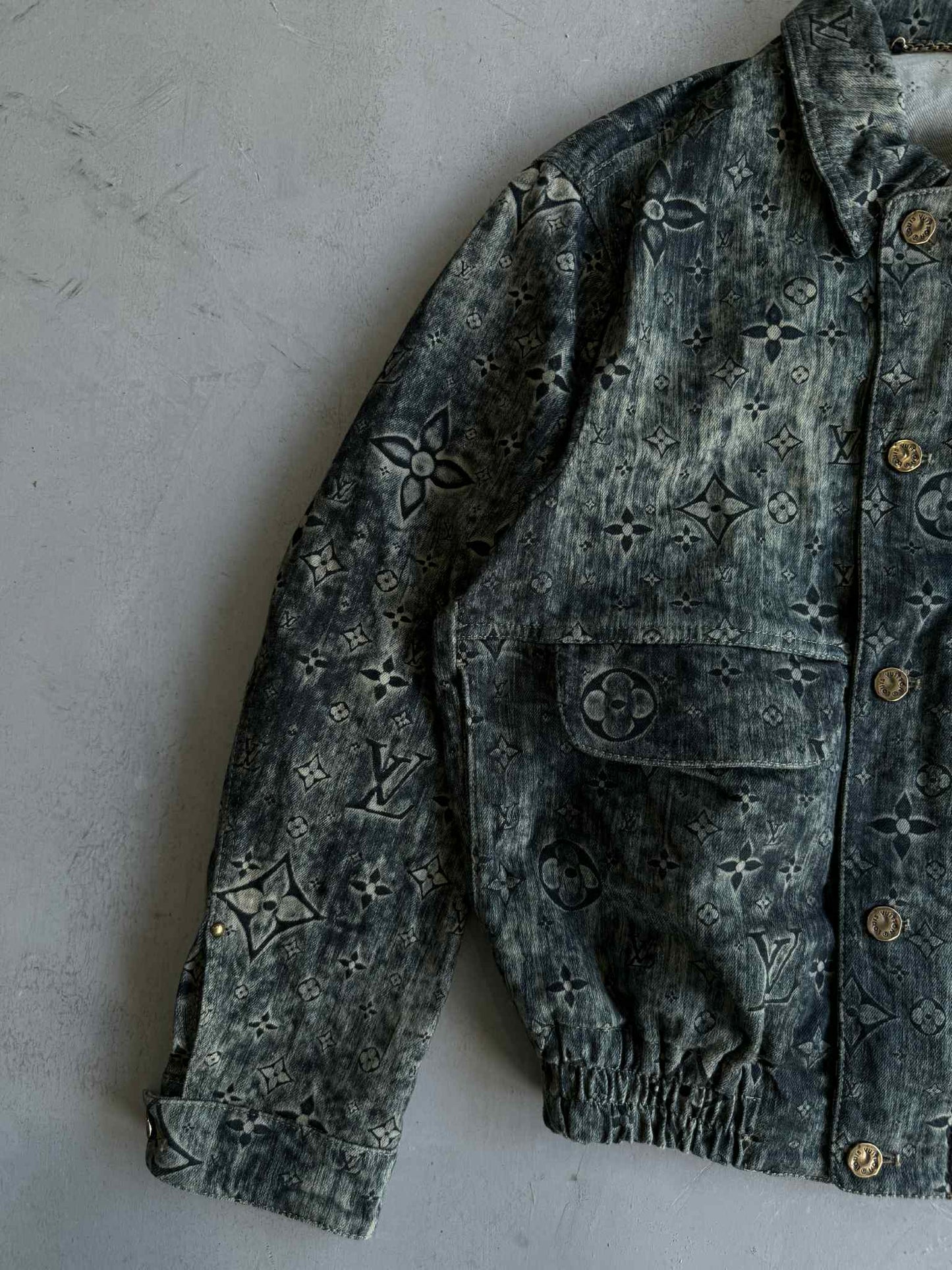 Louis Vuitton X Nigo Limited Edition Denim Jacket