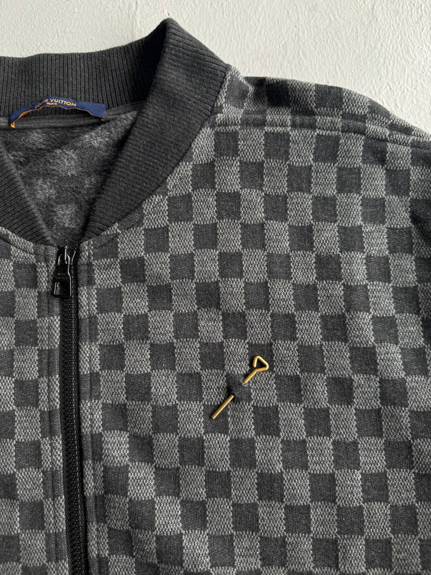 Louis Vuitton Damier Jacquard Bomber Jacket