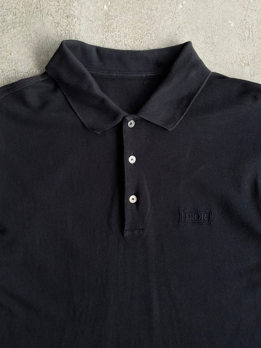 Dior Spellout Embroidered Polo