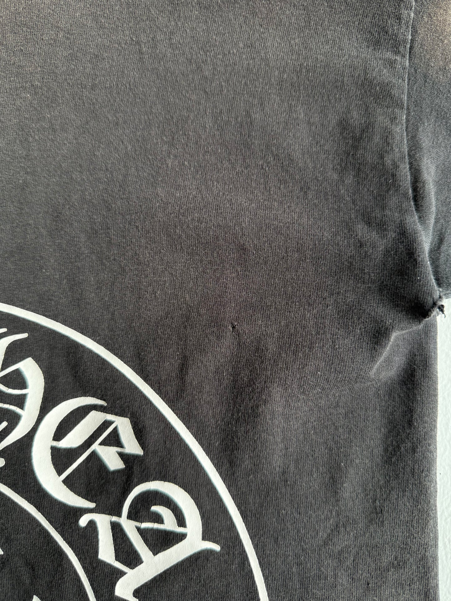Vintage Trashed Chrome Hearts ‘HongKong’ Tee