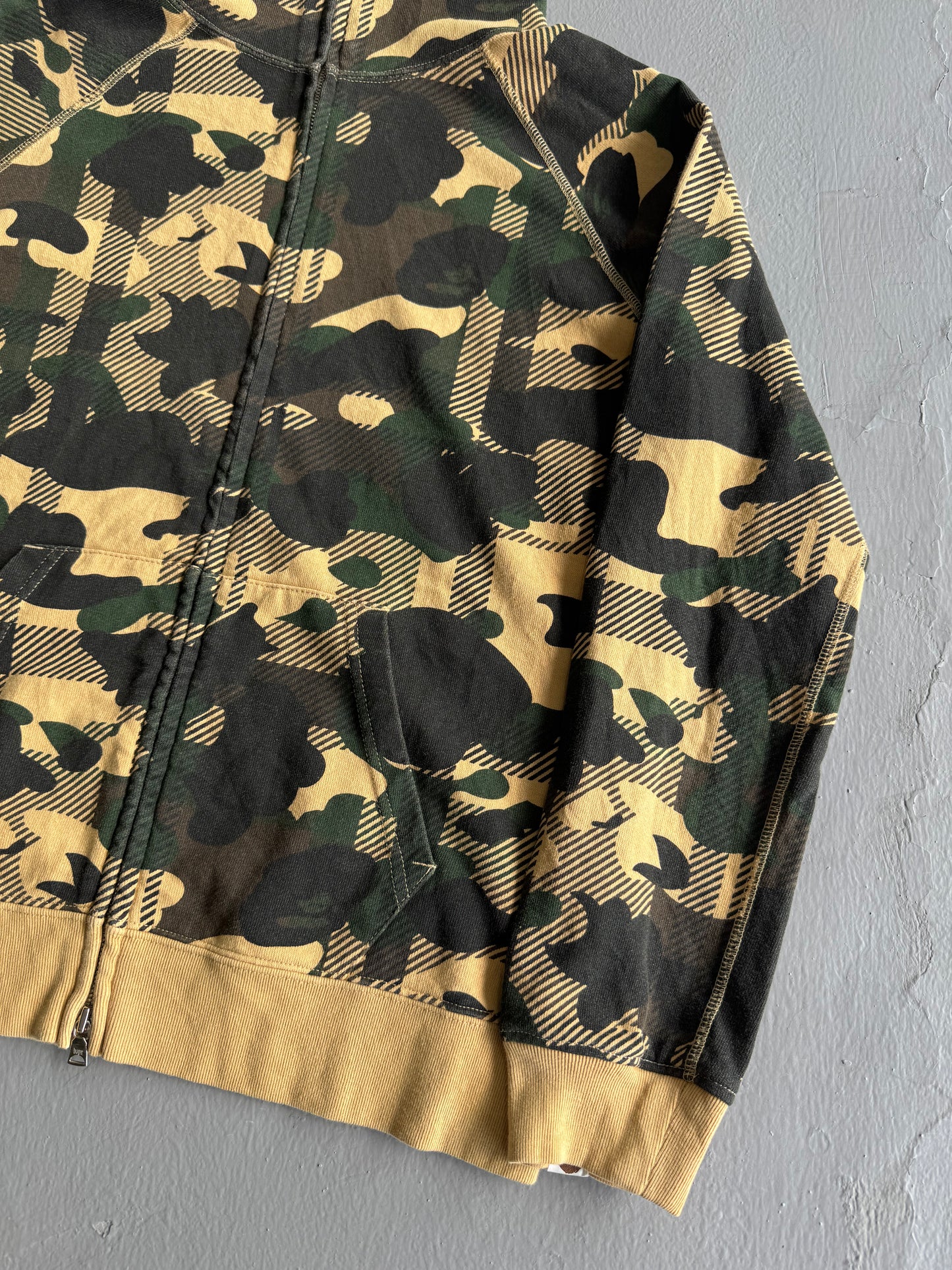 Bape Full Zip Camouflage