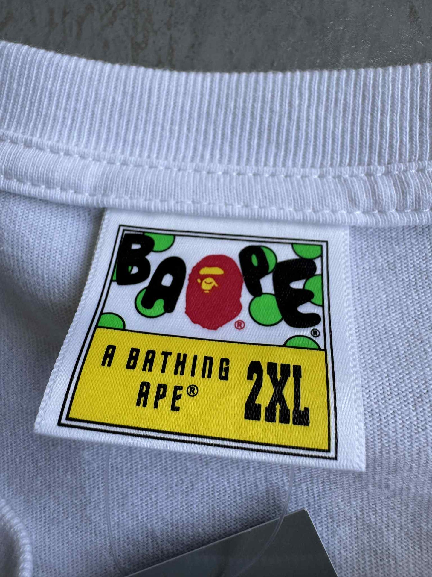 Bape Ape Head Graffiti Tee