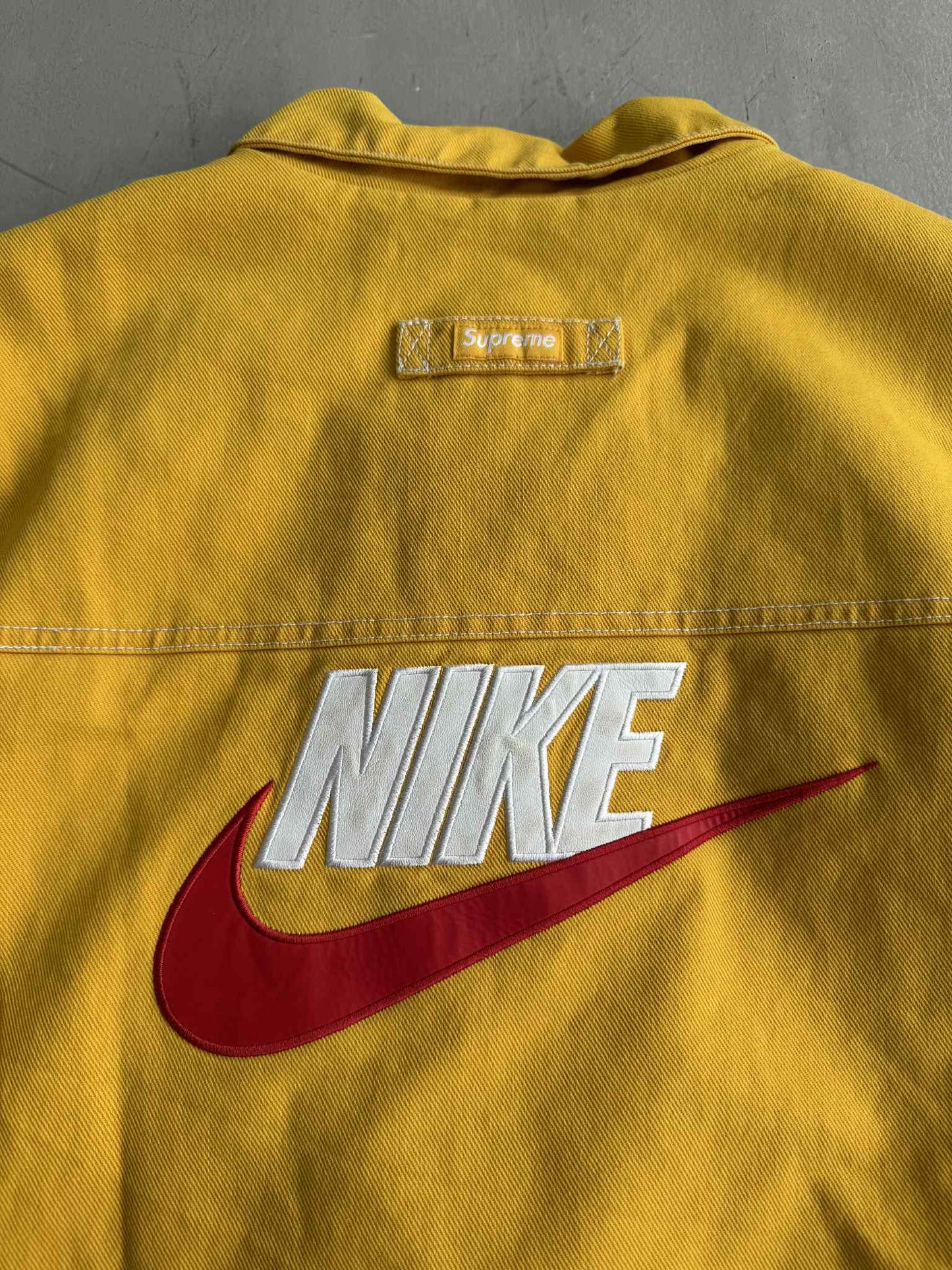Nike x Supreme Double zip Quilted Work Jacket