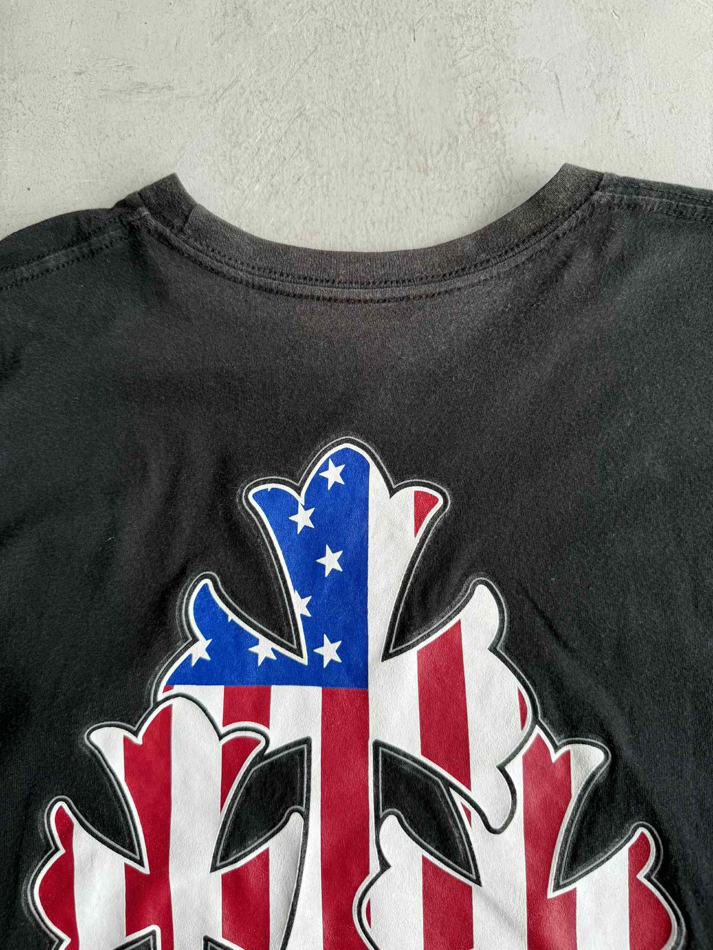 Chrome Hearts Tripple Cross National Flag Tee