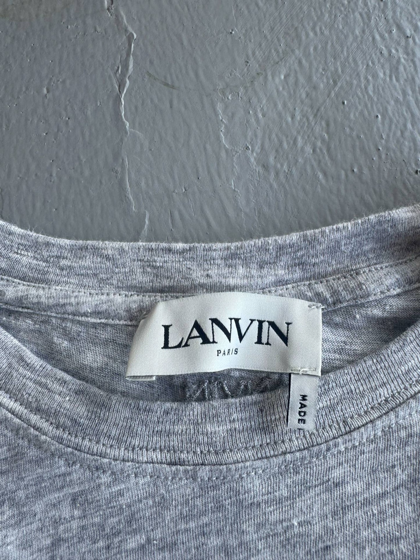 Lanvin Spellout Tee