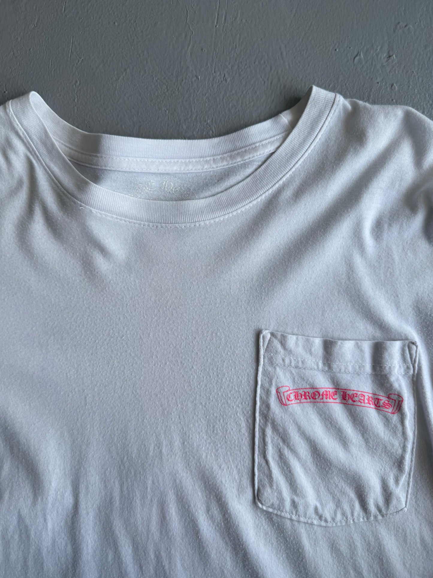 Chrome Hearts Pink Script Longsleeves