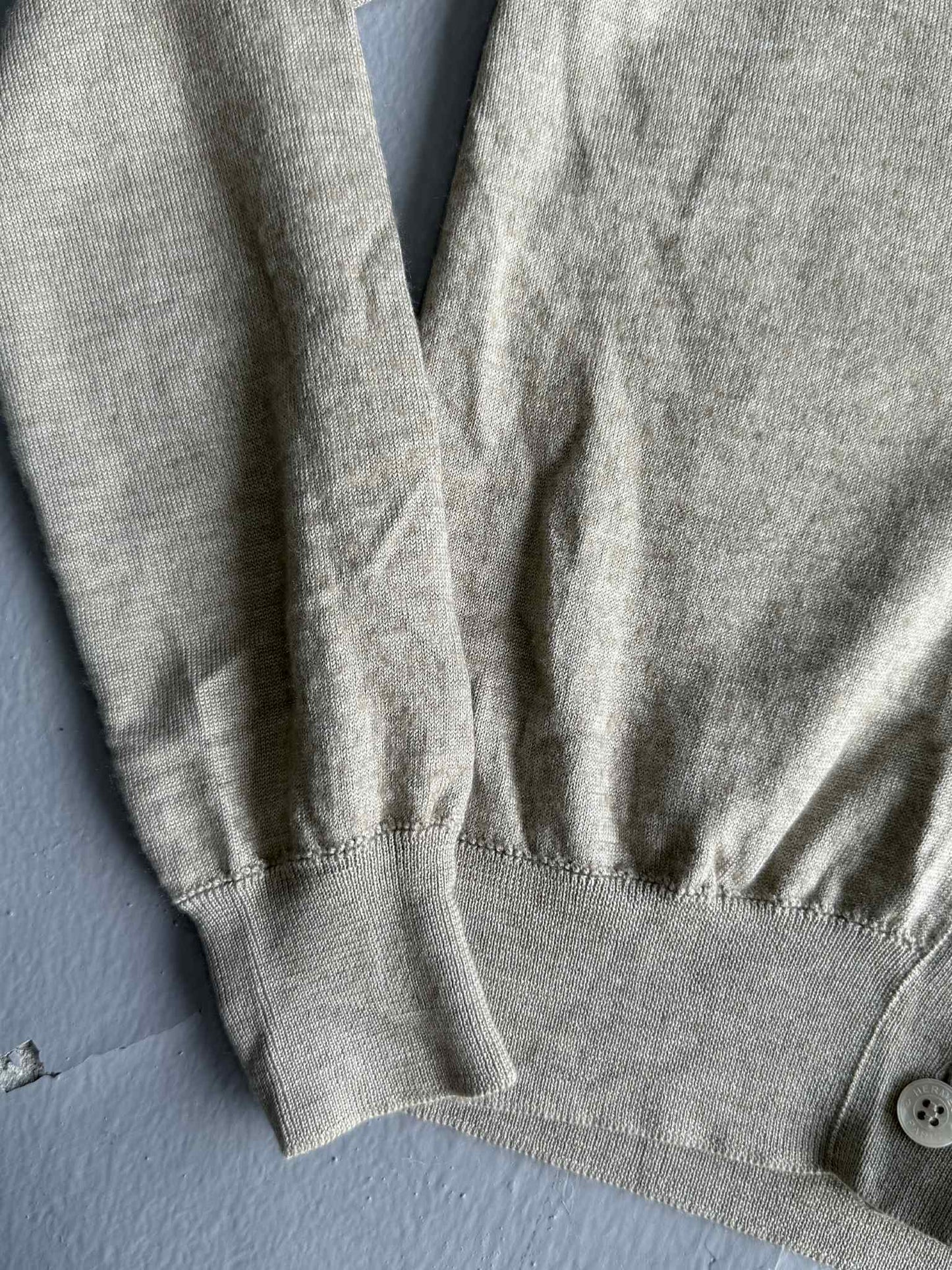 Hermes Cardigan Cashmere Light Beige