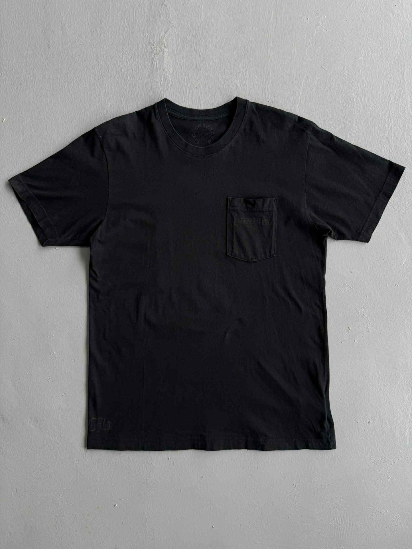 Chrome Hearts Orange Stripes Logo Tee