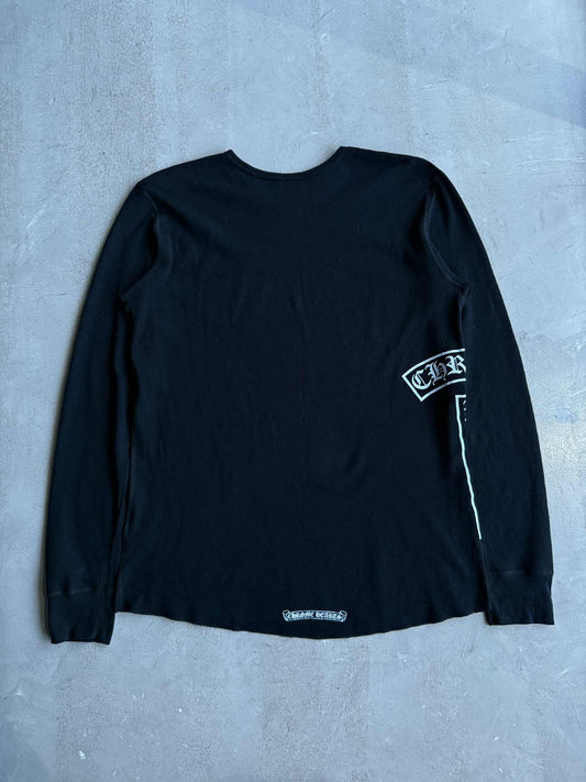 Vintage Chrome Hearts Fleur Side Tbar Thermal Longsleeves