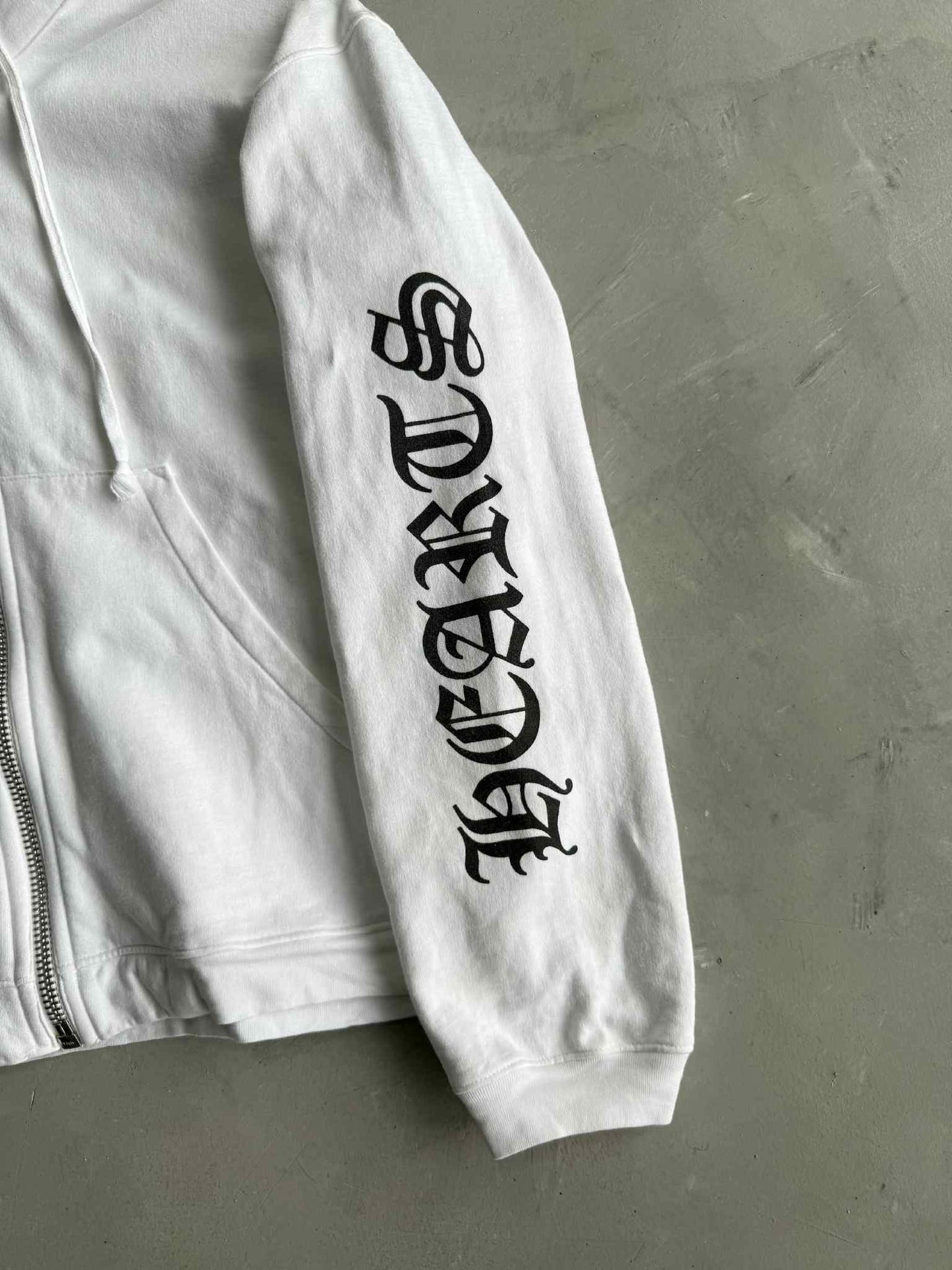 Chrome Hearts Big Dagger Fuckyou zip Hoodie
