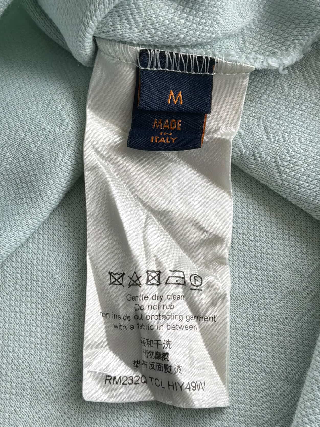 Louis Vuitton 3D Monogram Light Green Tee