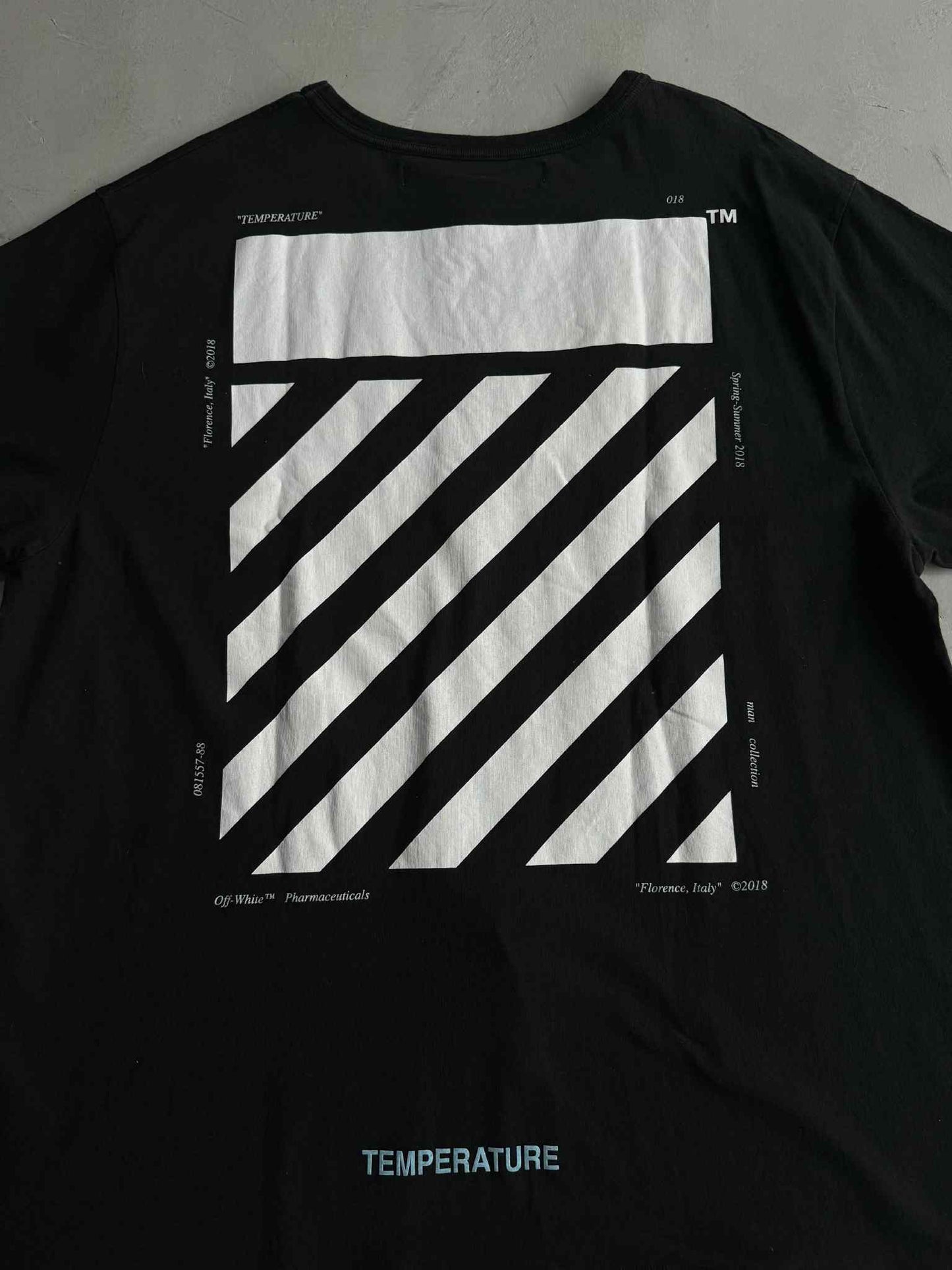 Off White Temperature T shirt