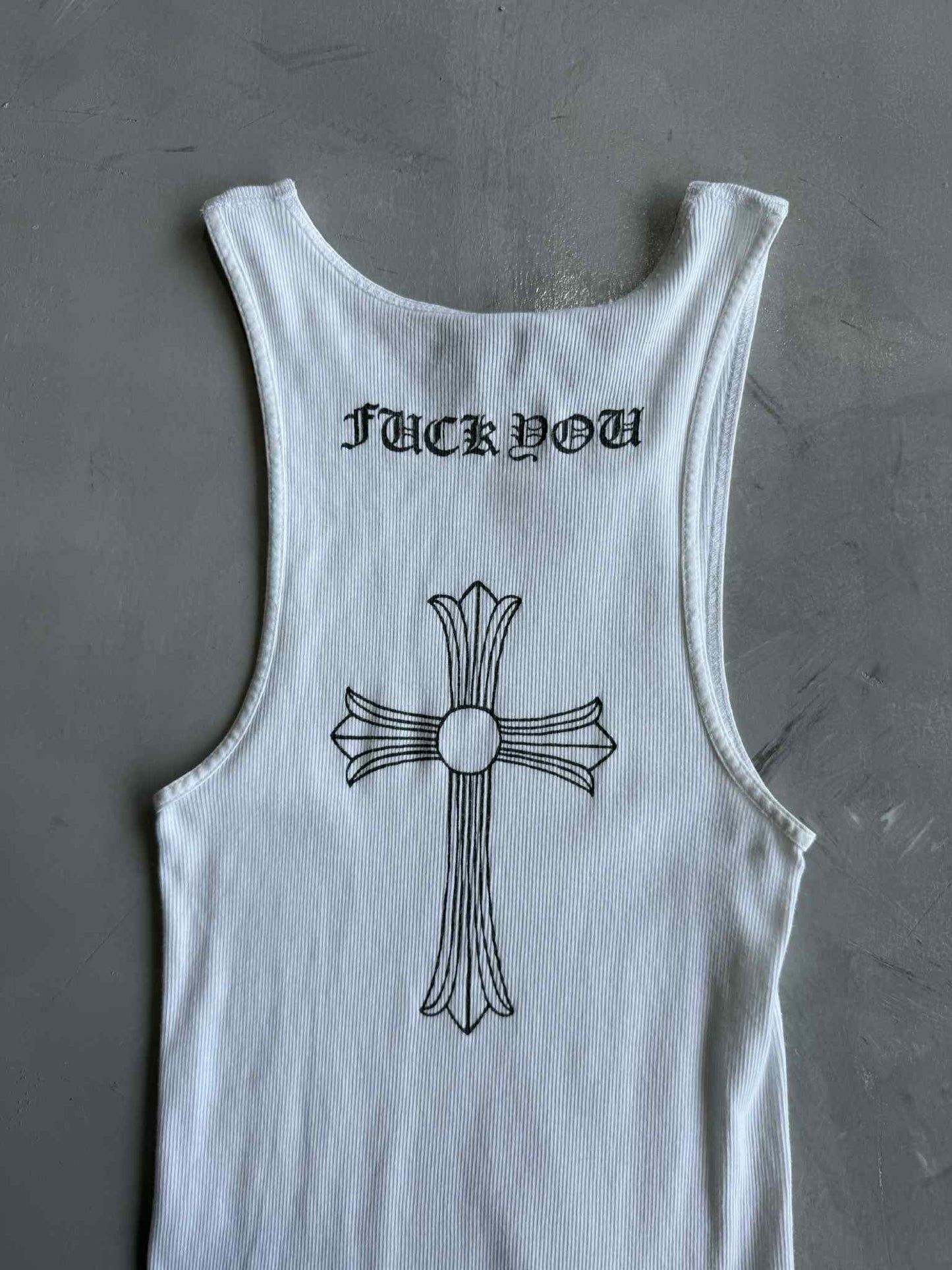 Vintage Chrome Hearts Cross Tank top
