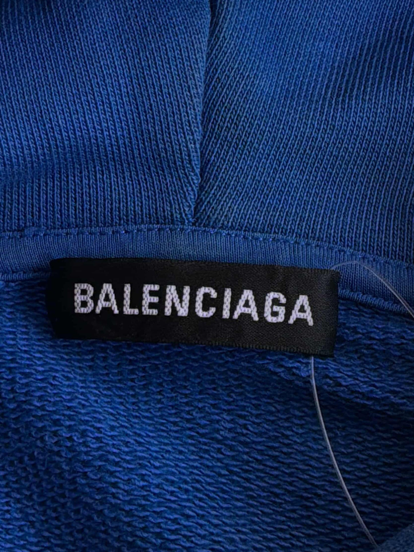 Balenciaga Script Back Logo Hoodie